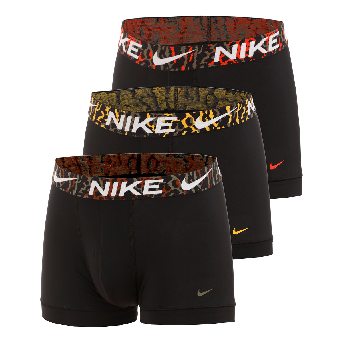 Nike Dri-Fit Essential Micro Trunk Boksershorts Pakke med 3 Herrer - grå