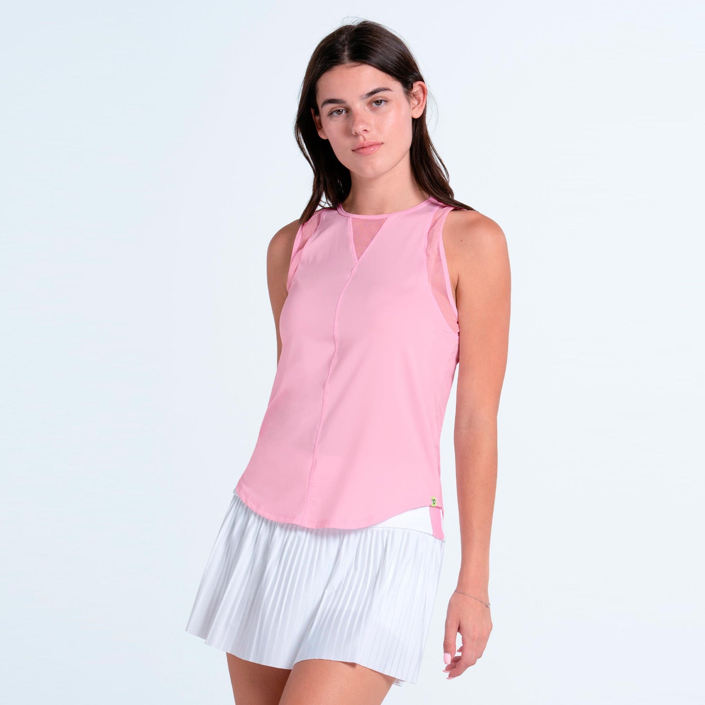 Lucky in Love Chill Out Tanktop Damer - lyserød, hvid