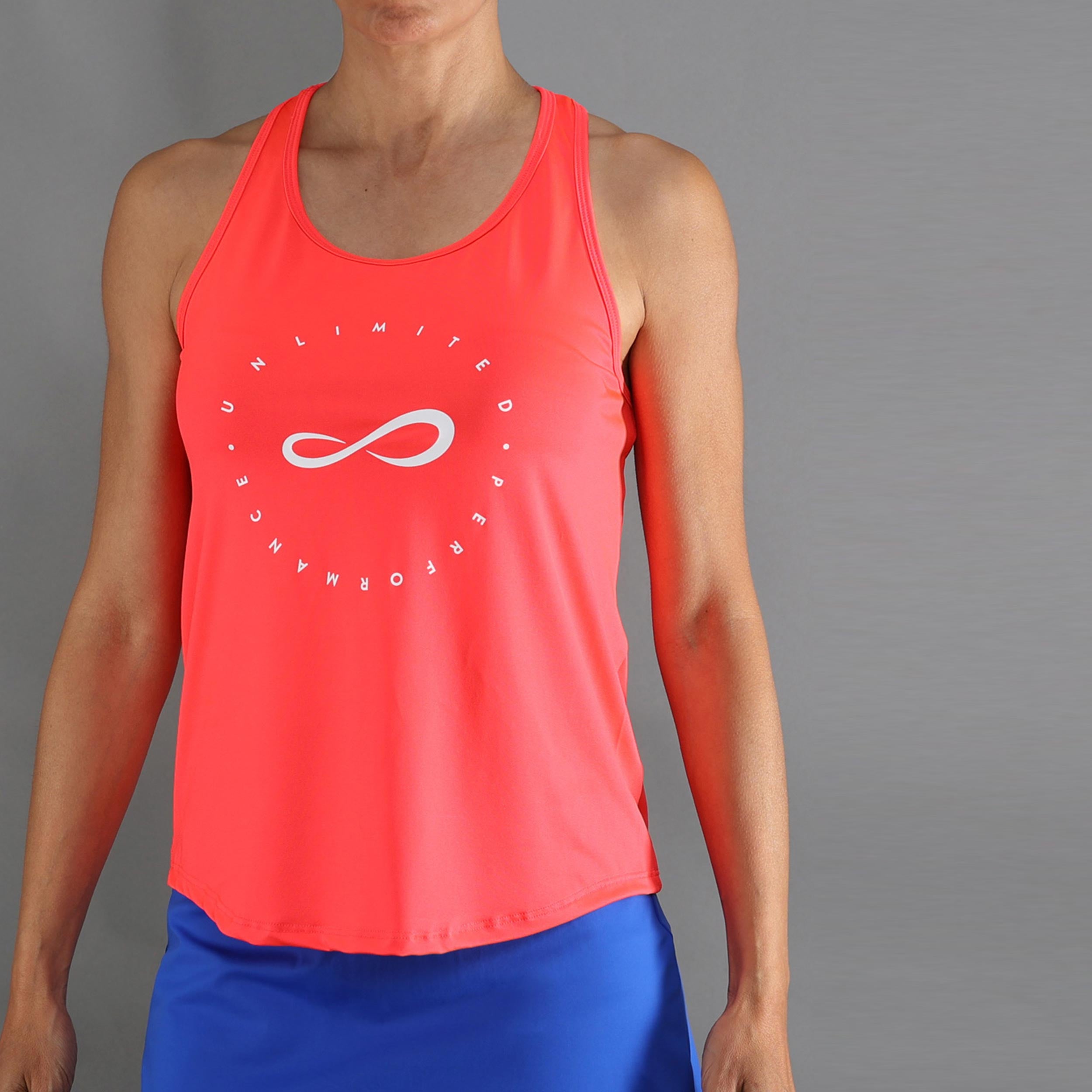 Endless Cercle Tanktop Damer-koral