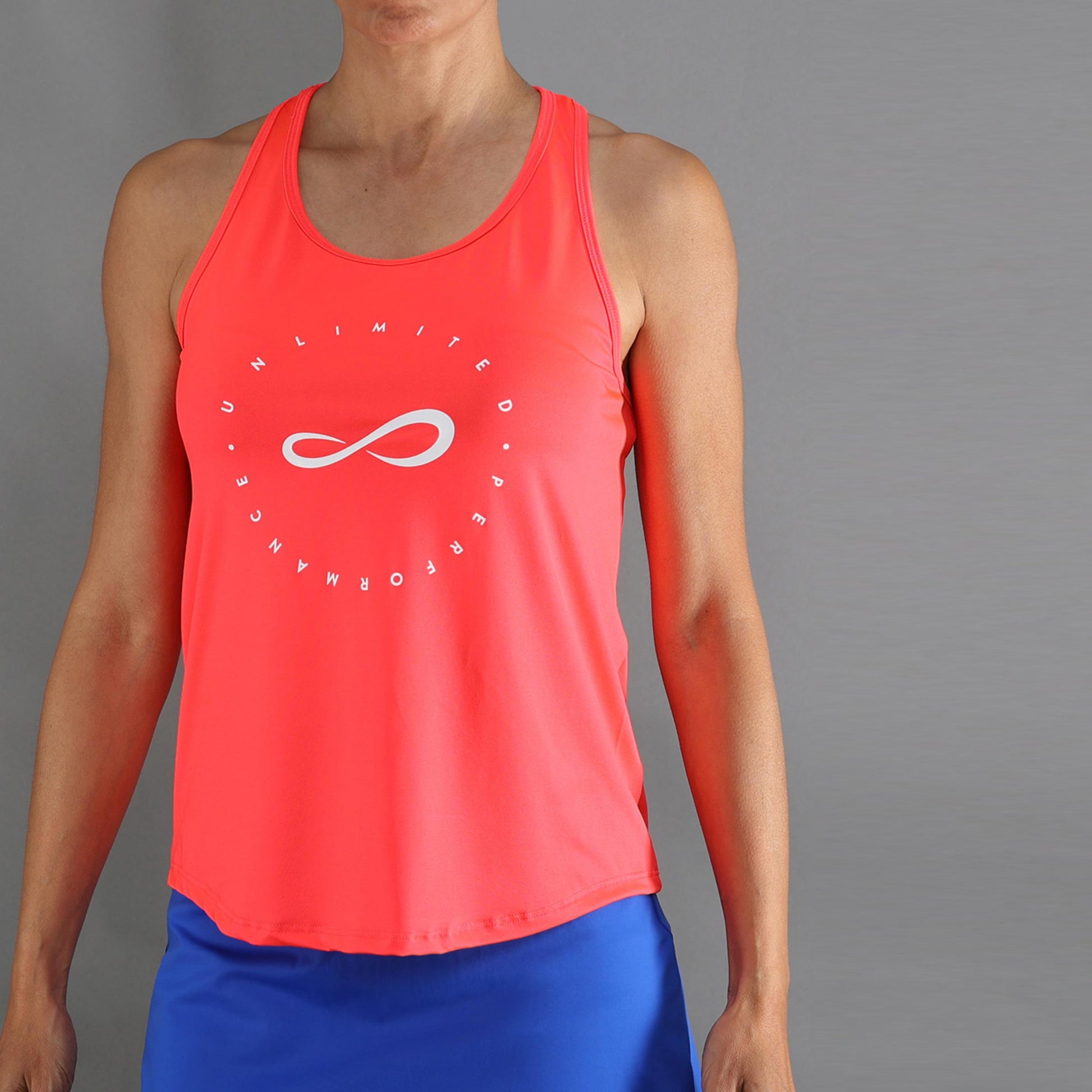 Endless Cercle Tanktop Damer-koral