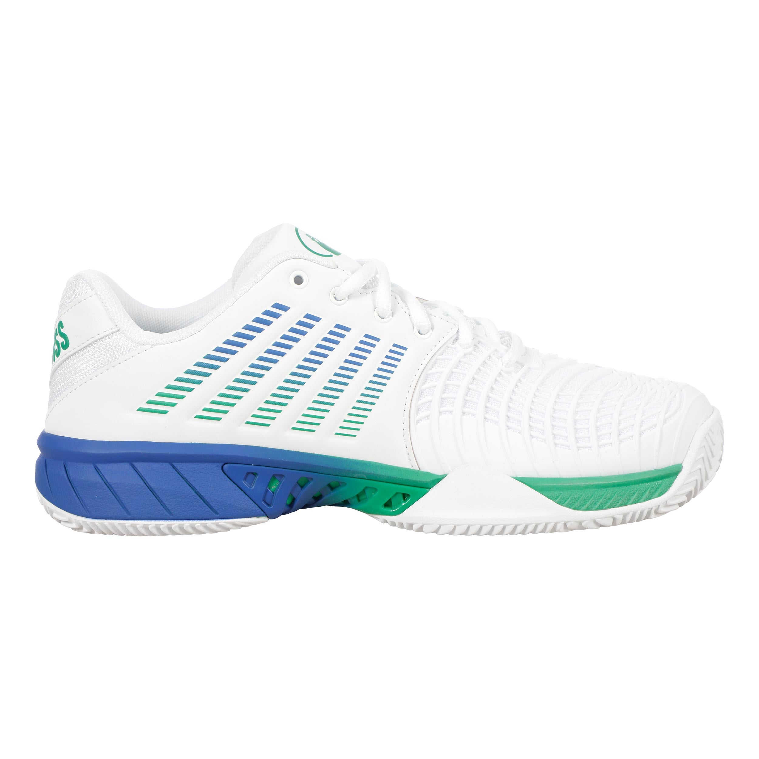 K-Swiss Express Light 3 x Quiet Please Grusbanesko Herrer - hvid, grøn