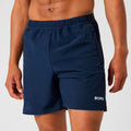 Borg Zip 7 Inch Shorts Herrer - natblå