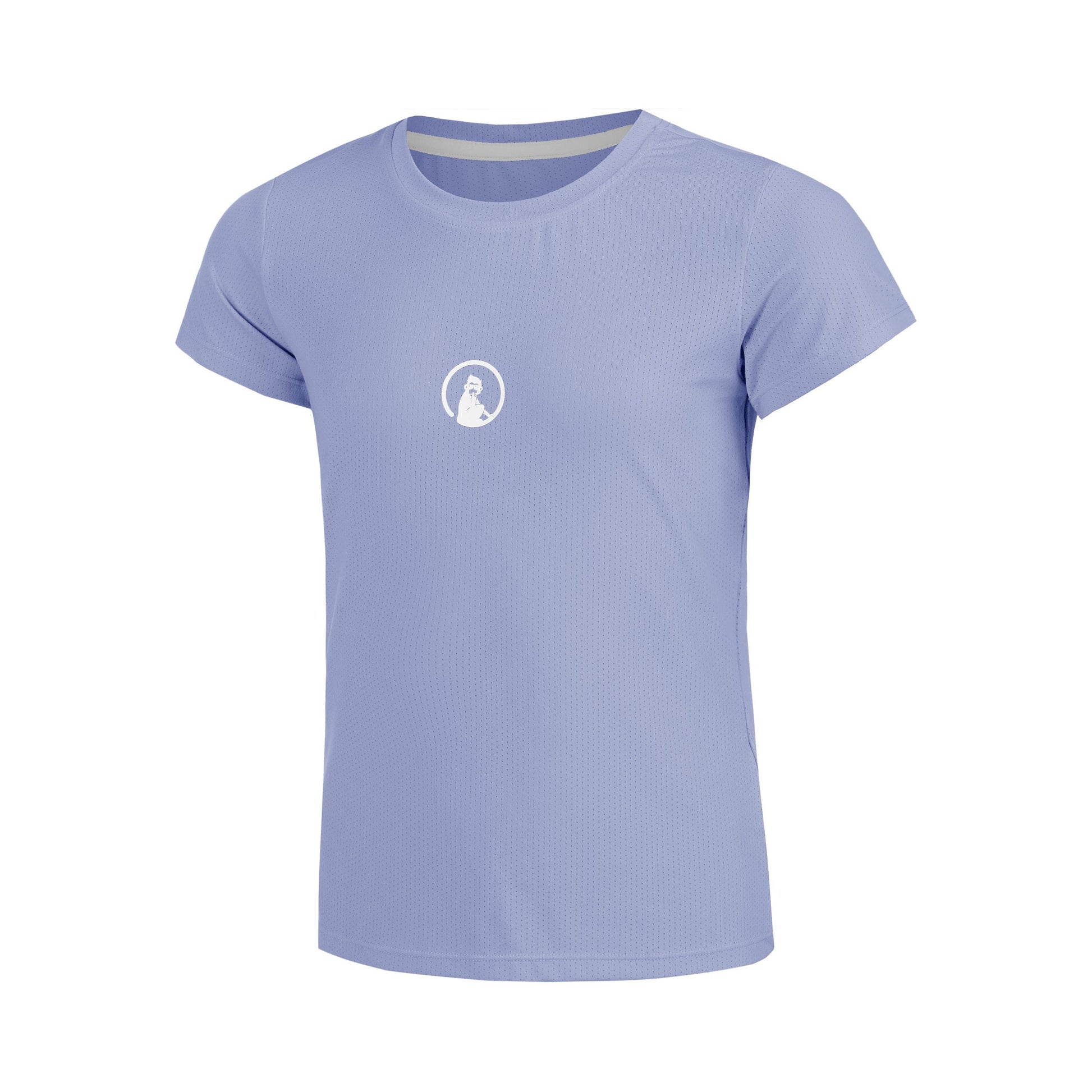 Quiet Please Glow Retriever T-shirt Pige - blå