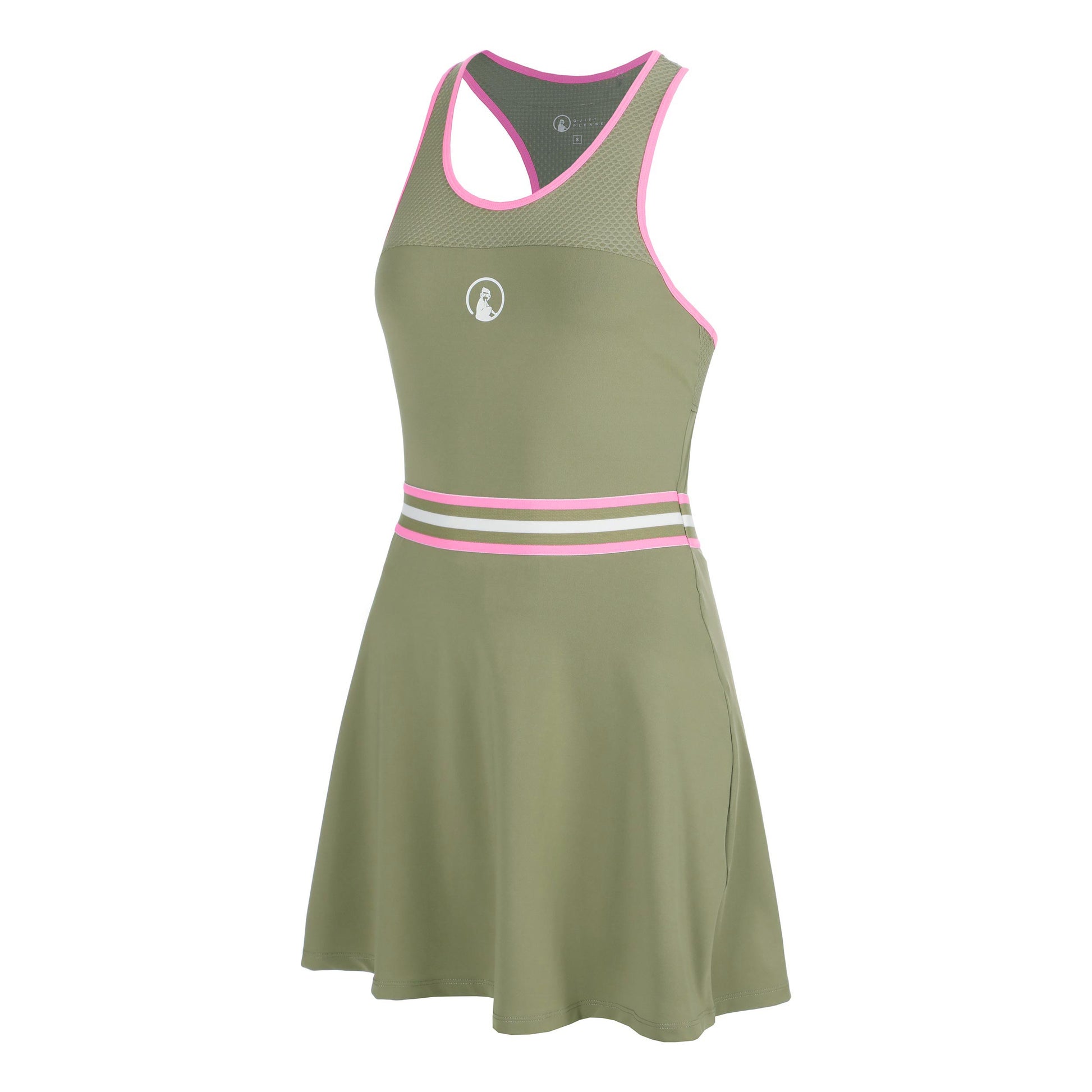 Quiet Please Memories Racerback Kjole Damer - kaki