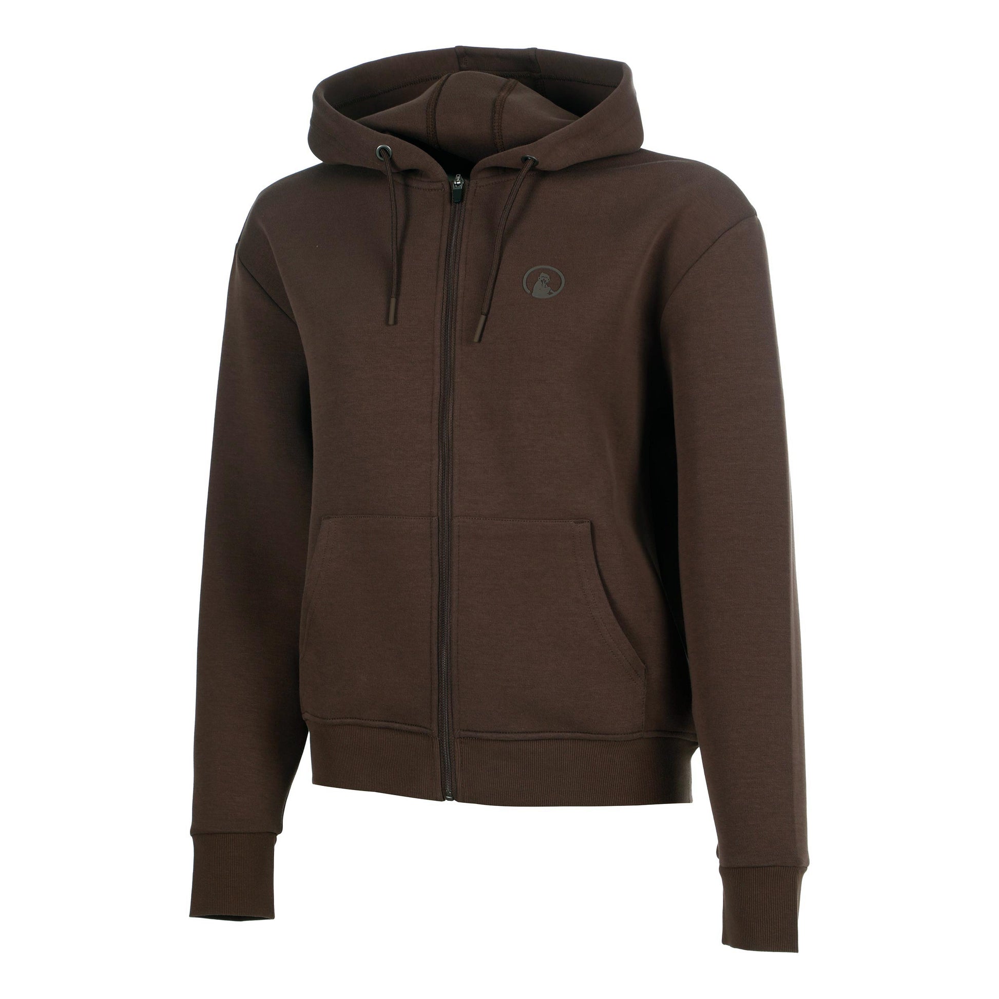 Quiet Please Memories Core Zip W Sweatjakke Damer - brun