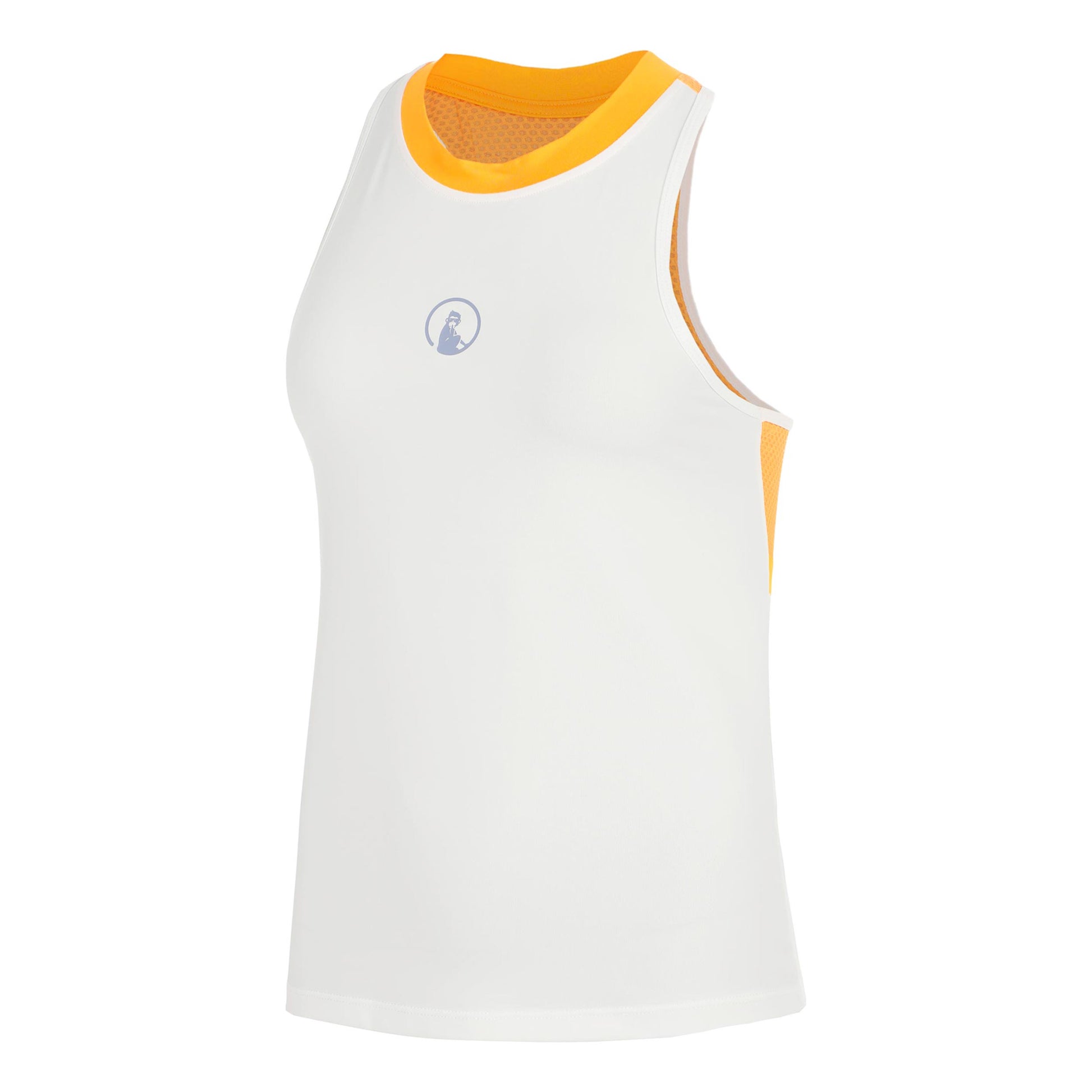 Quiet Please Glow Racerback 2.0 Tanktop Damer - creme