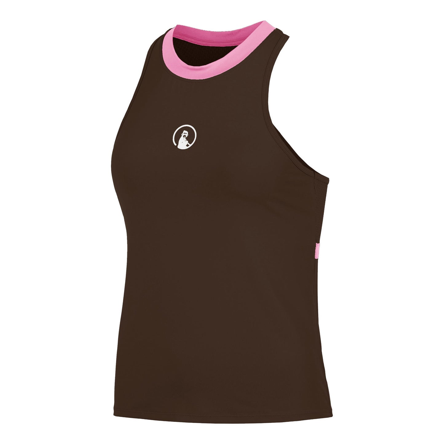 Quiet Please Memories Racerback 2.0 Tanktop Damer - brun