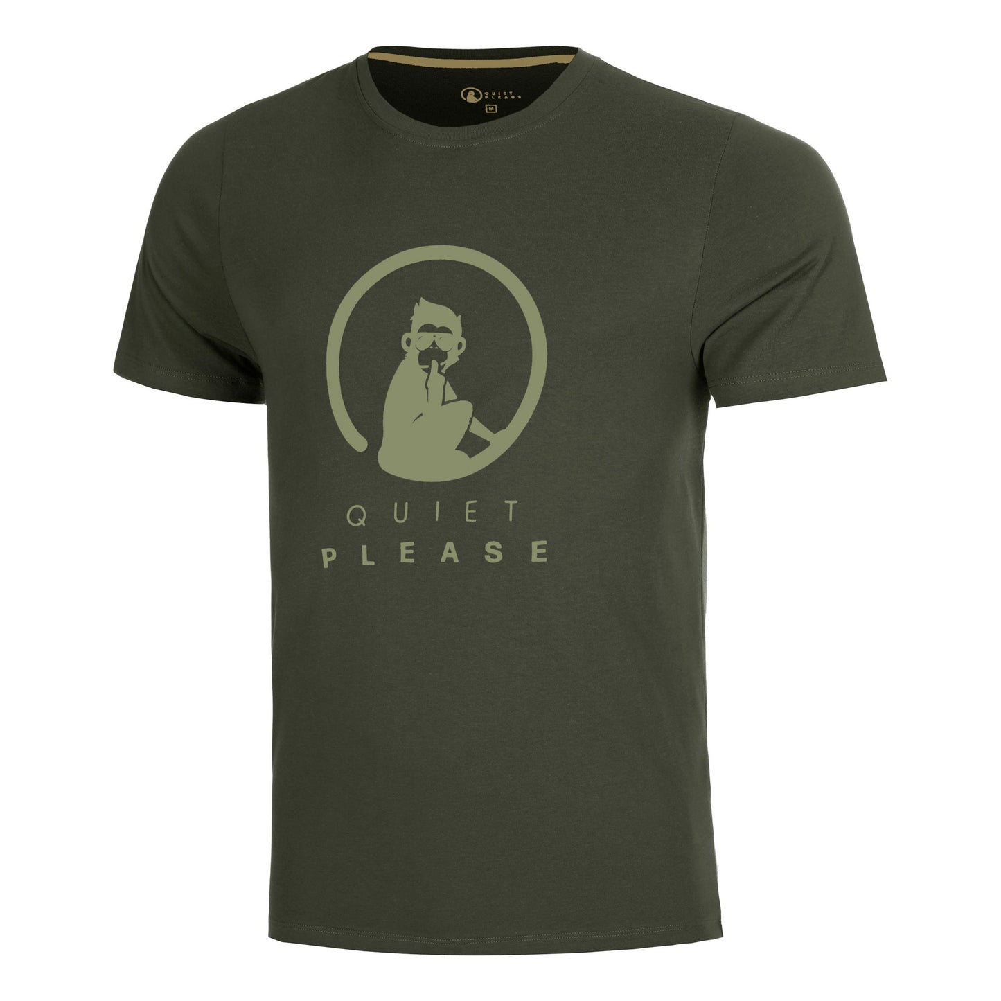 Quiet Please Memories Training T-shirt Herrer - mørkegrøn