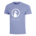 Glow Training T-shirt Herrer - blå, creme