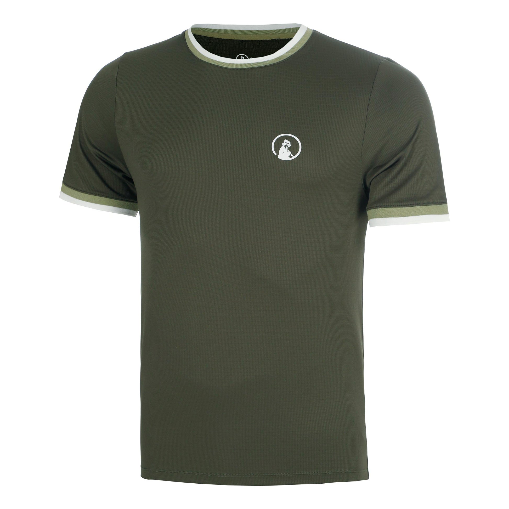 Quiet Please Memories Break Ringer T-shirt Herrer - mørkegrøn