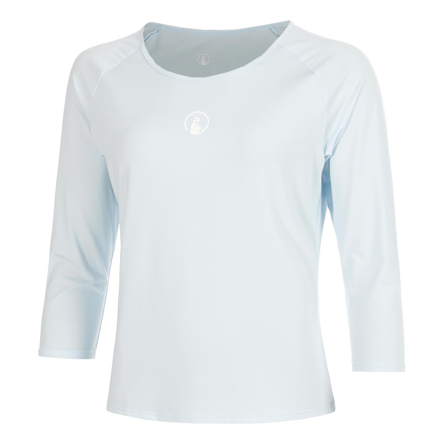 Quiet Please Memories Mixed Shirt, langærmet Damer - lyseblå