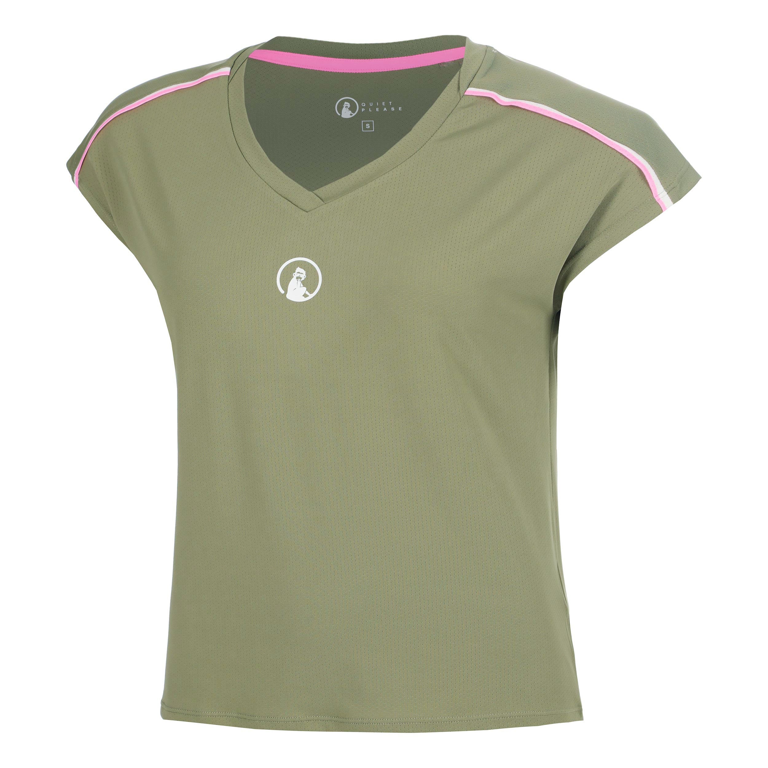 Quiet Please Memories Volley T-shirt Damer - kaki