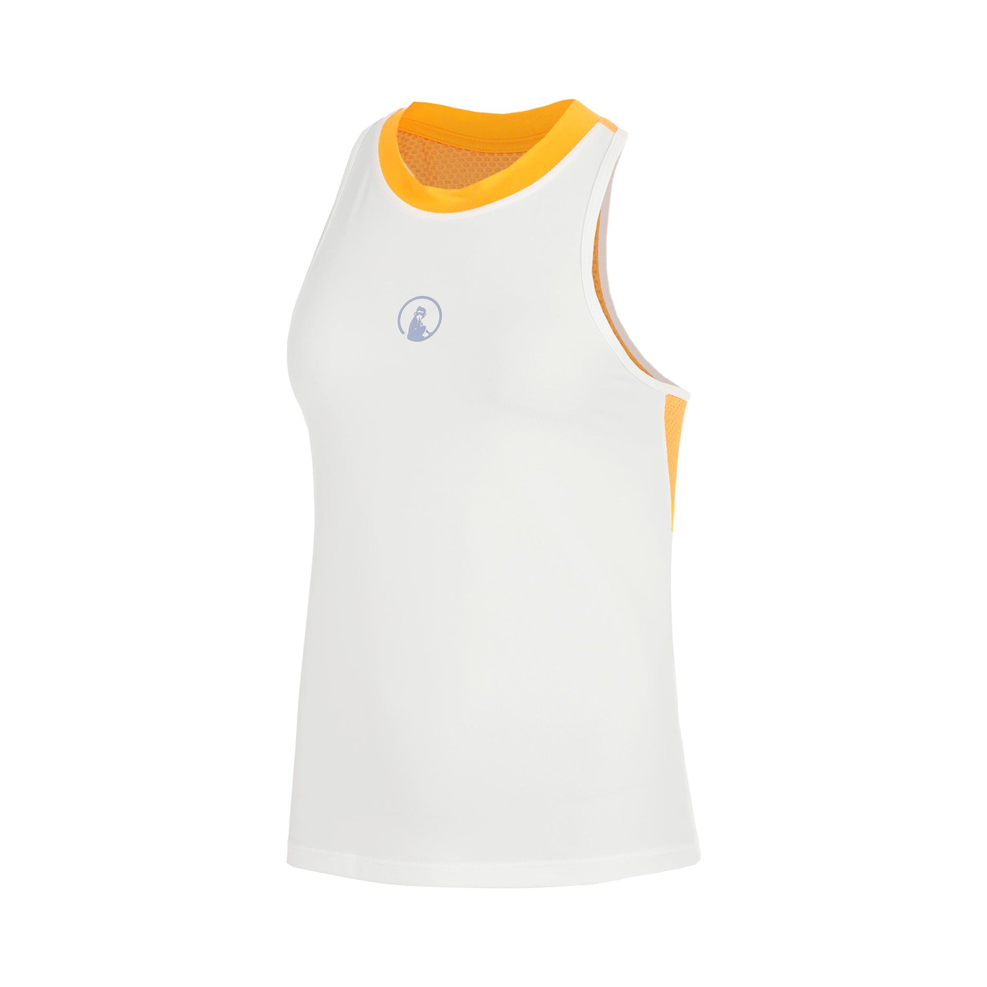 Quiet Please Glow Racerback 2.0 Tanktop Pige - creme