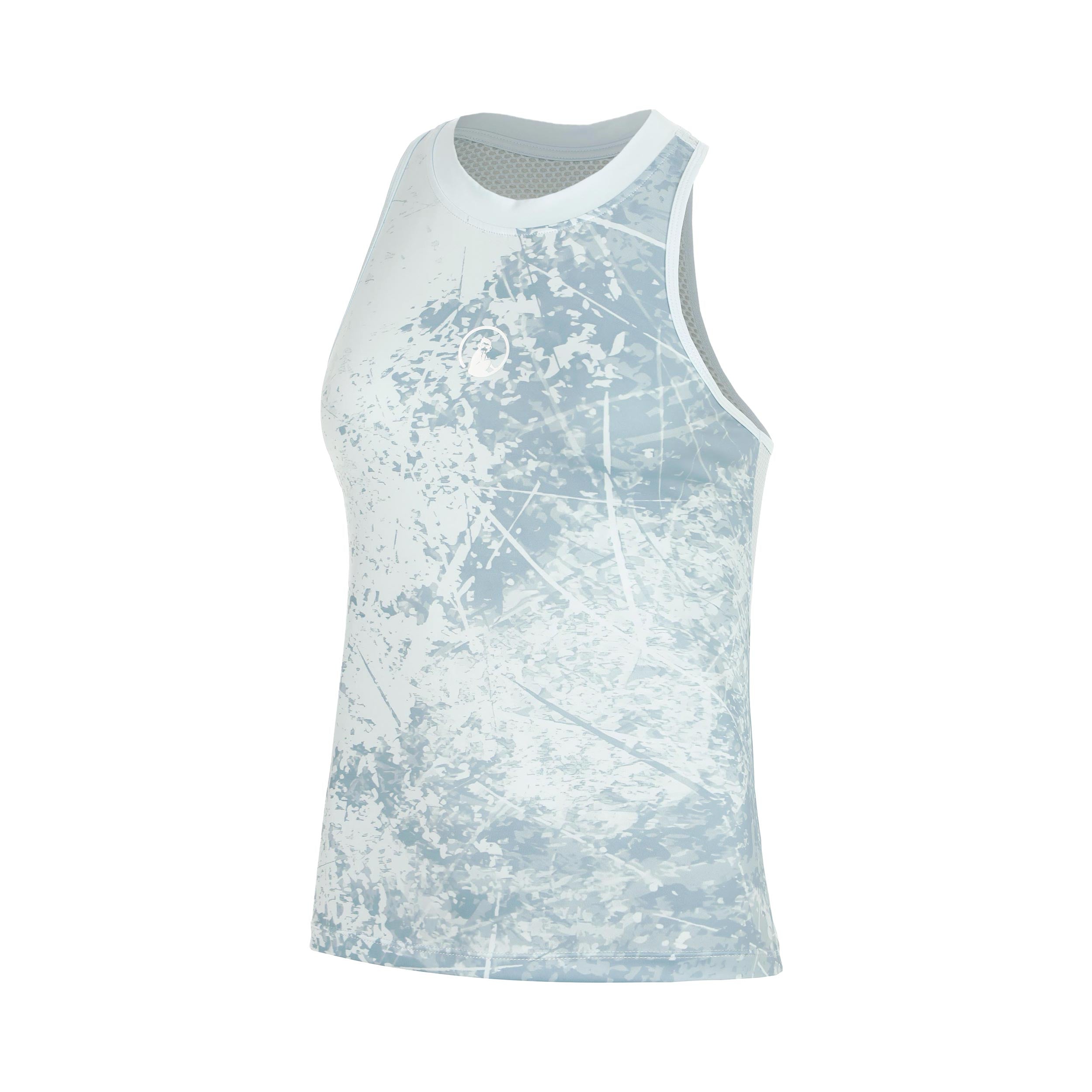 Quiet Please Memories Racerback Scrubbled 2.0 Tanktop Pige - lyseblå