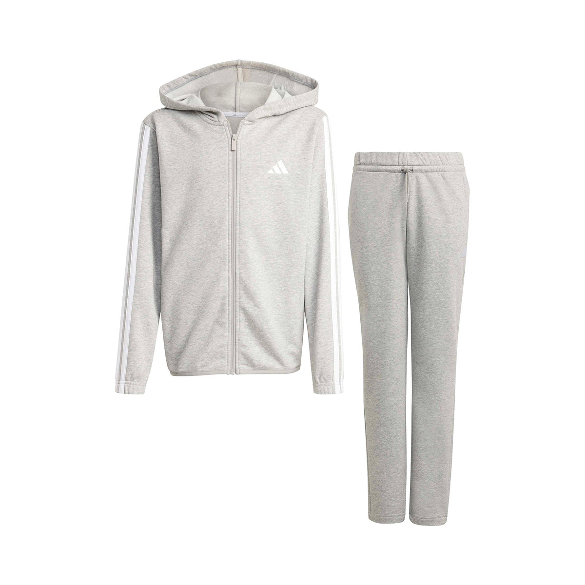 adidas Essentials Træningsdragt Børn - grå, hvid