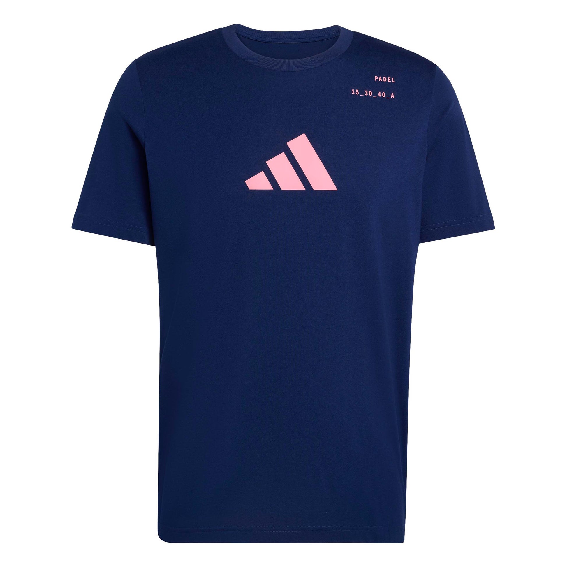 adidas Padel Category Graphic T-shirt Herrer - mørkeblå, pink