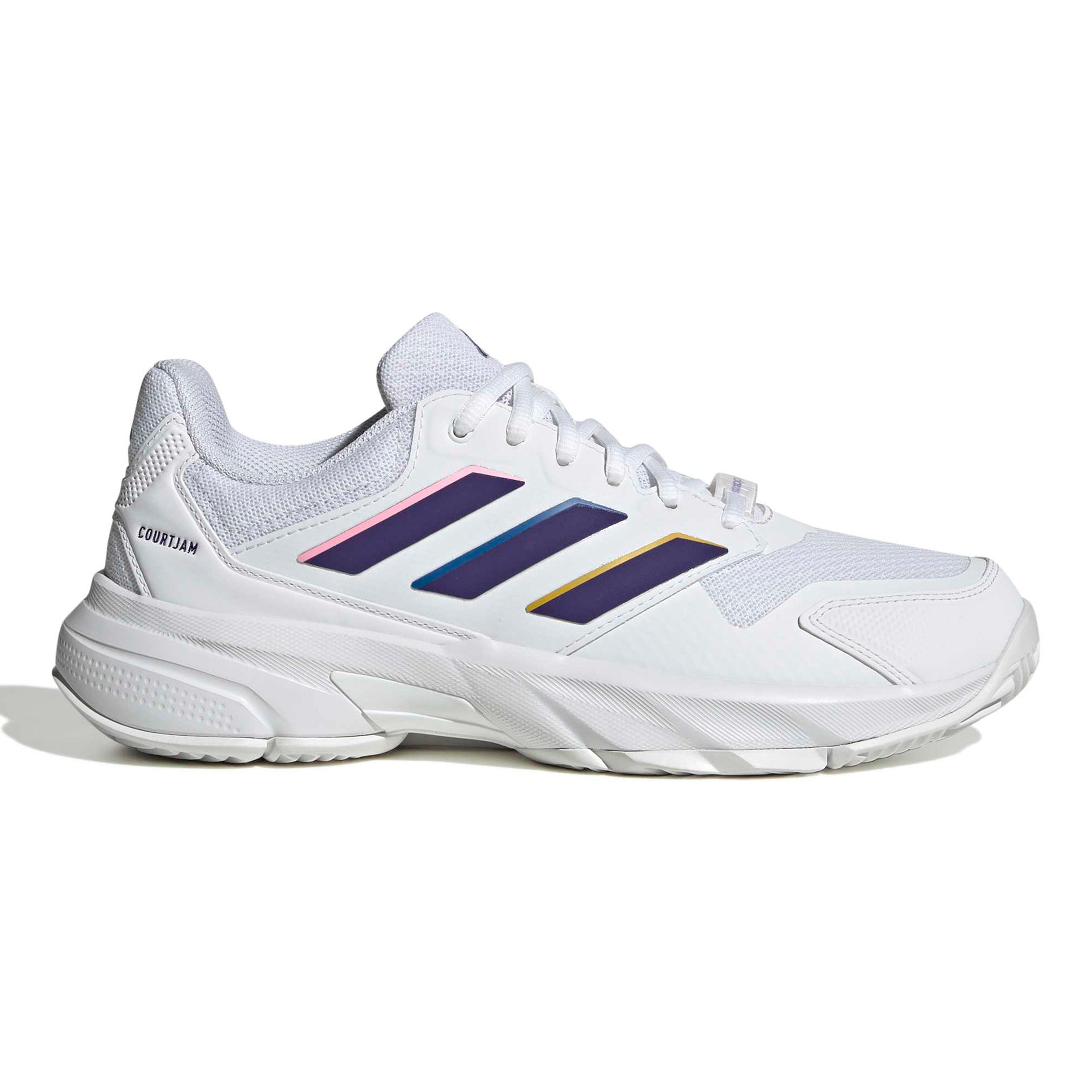 adidas CourtJam Control 3 Allcourt-sko Damer - hvid, sort