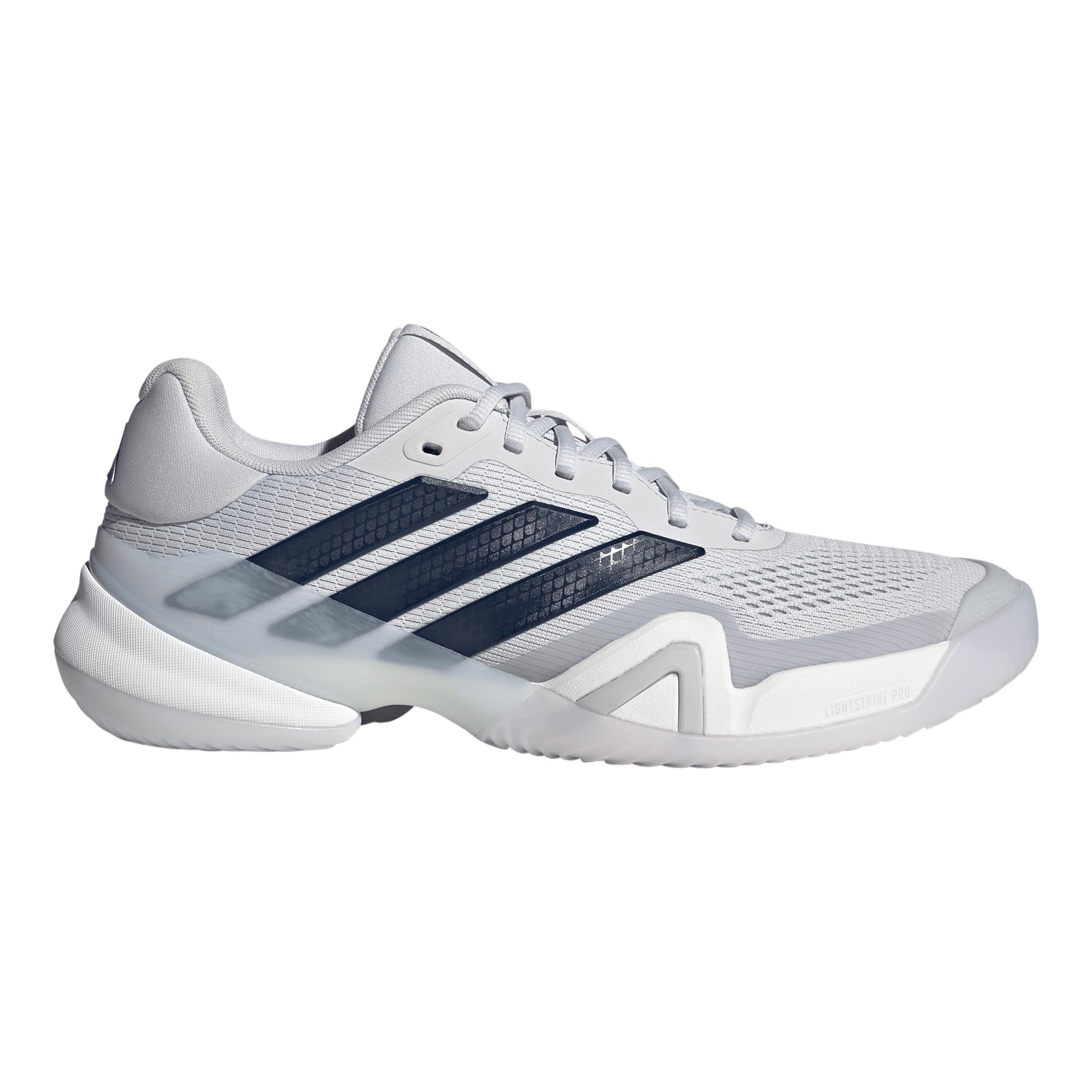 adidas Barricade 14 Allcourt-sko Herrer - lysegrå, natblå
