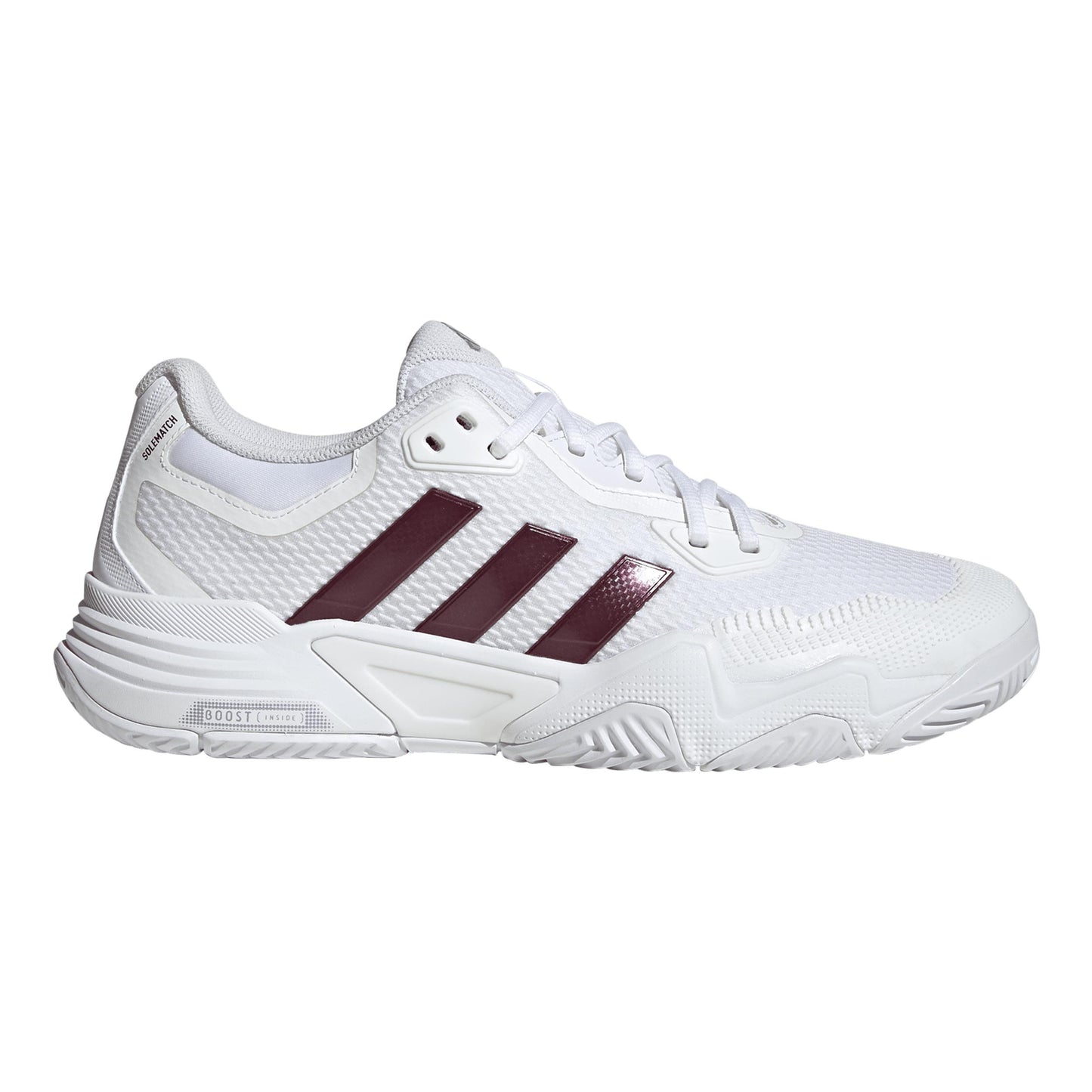 adidas Solematch Control 2 Allcourt-sko Herrer - hvid, vinrød