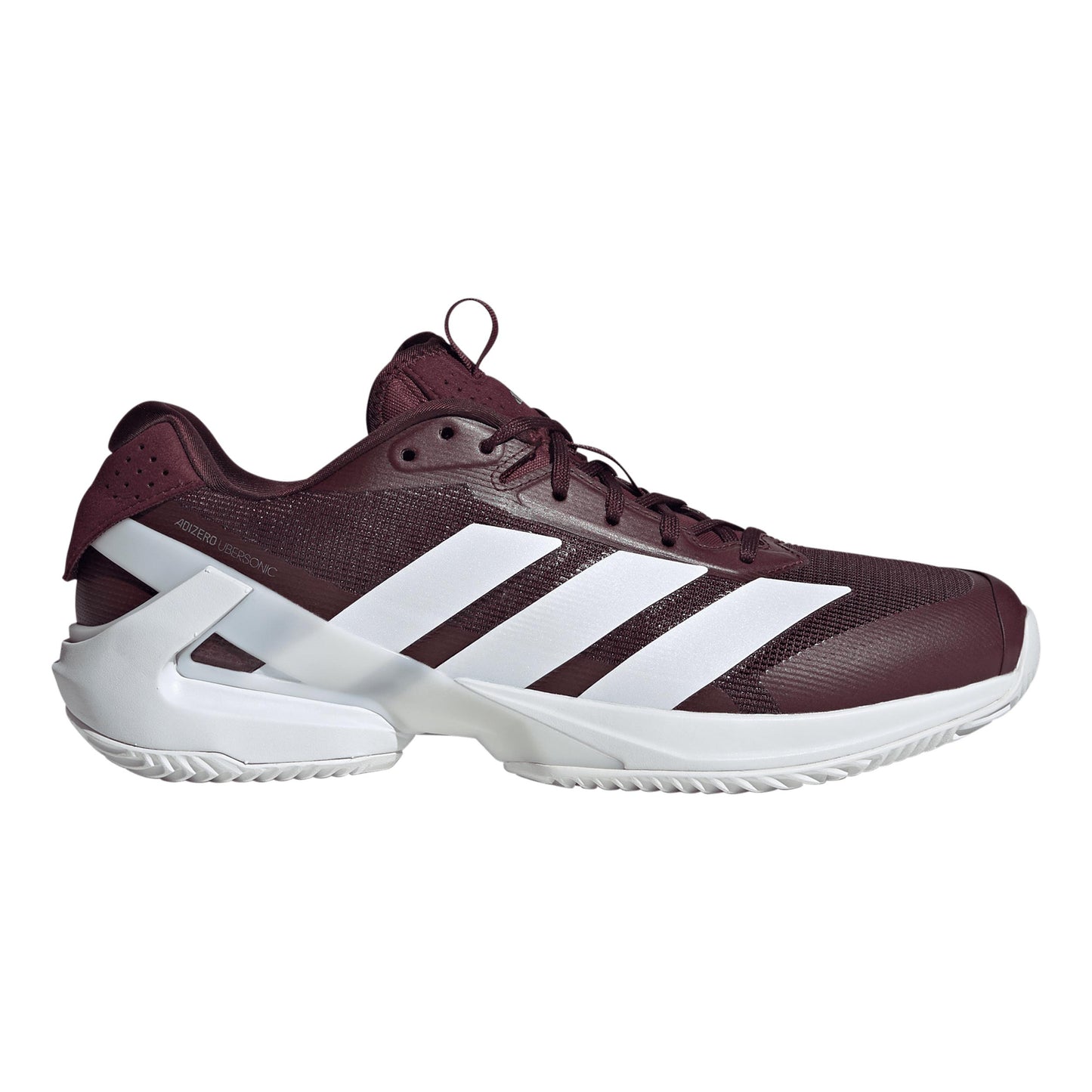 adidas adizero Ubersonic 5 Grusbanesko Herrer - vinrød, sølv