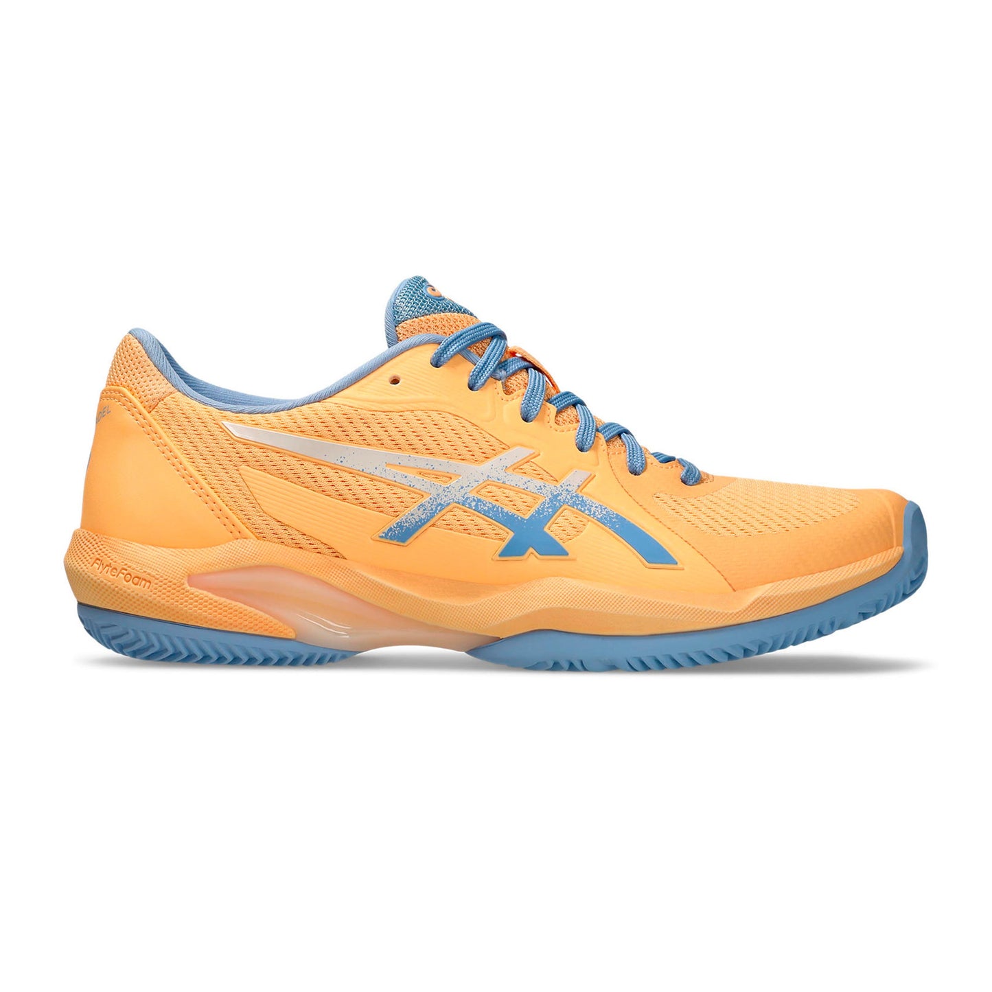 ASICS Solution Swift FF 2 Padelsko Damer - abrikos, lyseblå