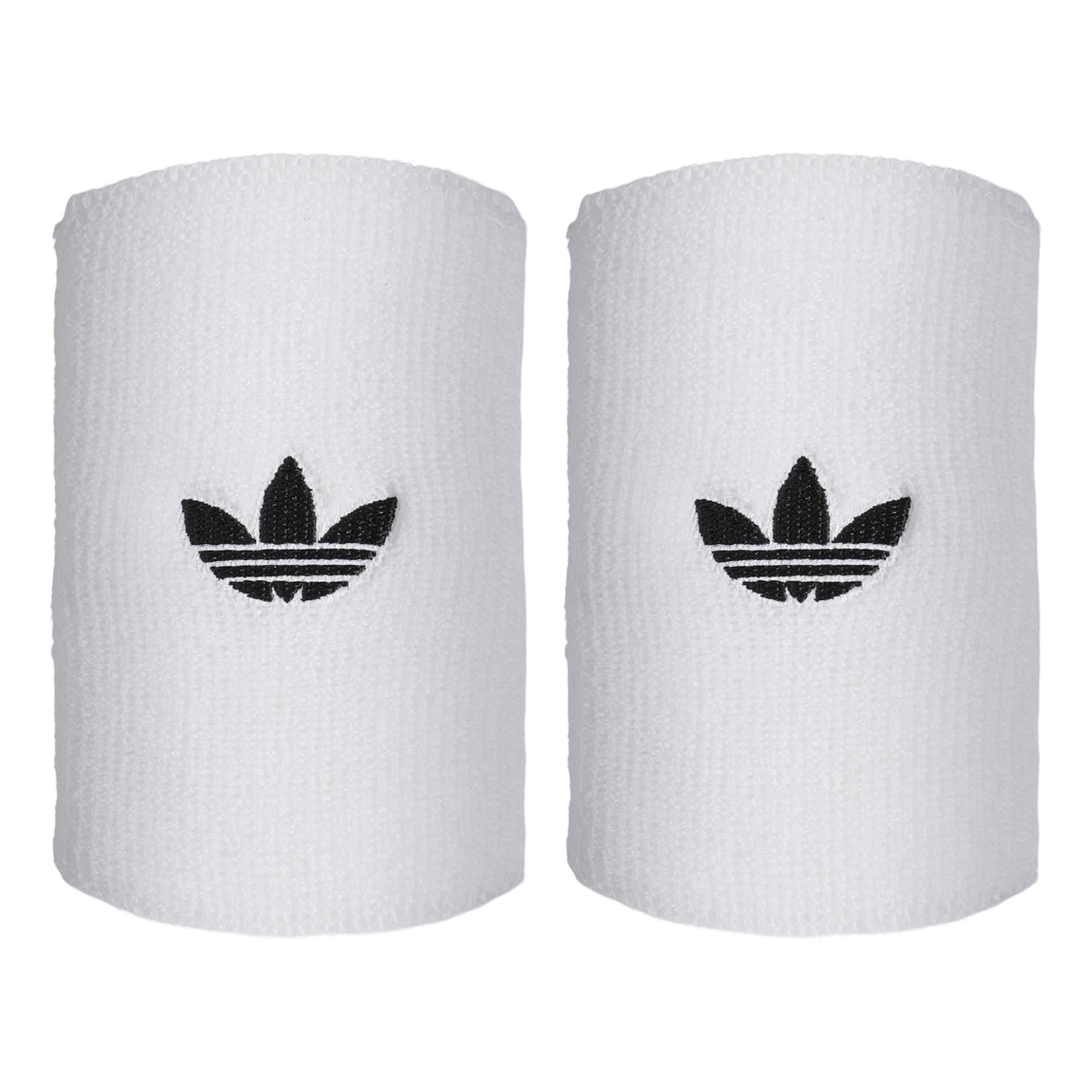 adidas Long Svedbånd Unisex - hvid, sort