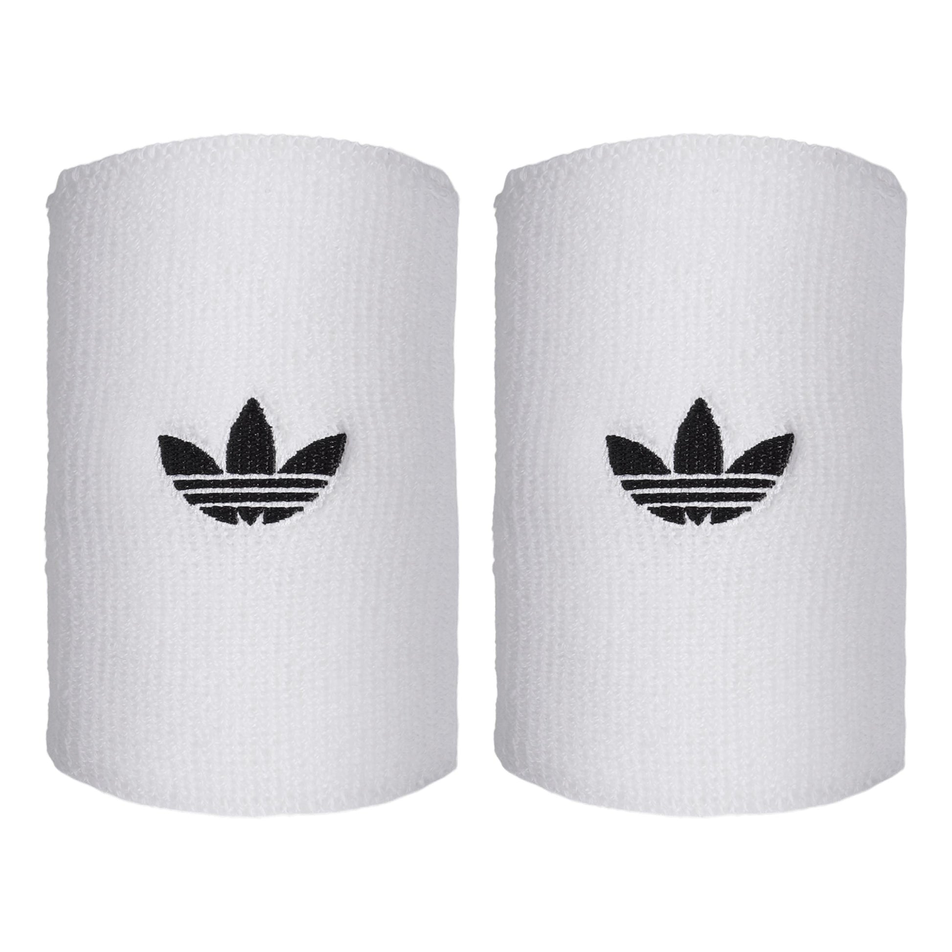 adidas Long Svedbånd Unisex - hvid, sort