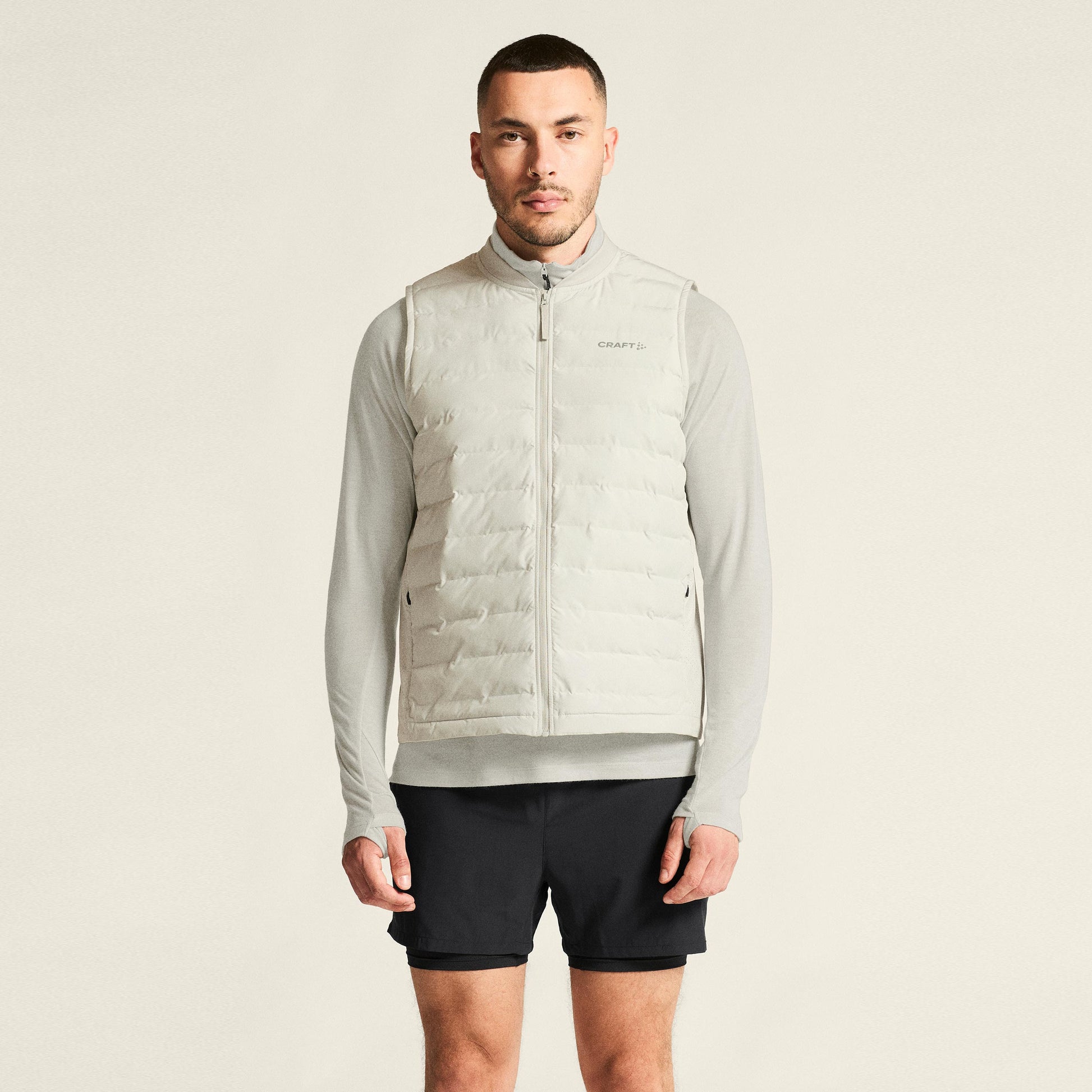 Craft SubZ Løbeveste Herrer - creme
