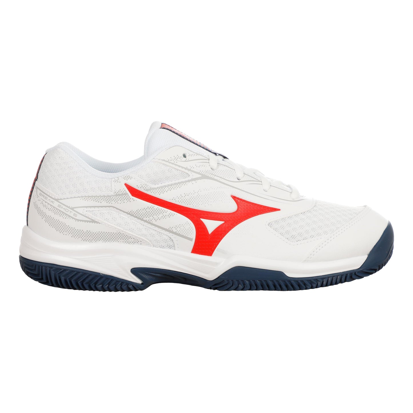 Mizuno Break Shot 5 Grusbanesko Herrer - hvid, orange