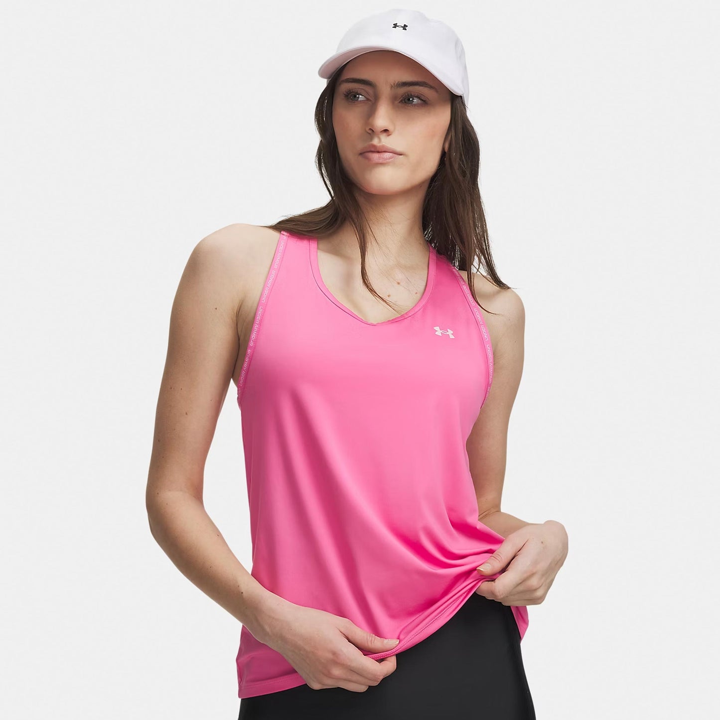 Under Armour Tech Knockout Tanktop Damer - pink, pink