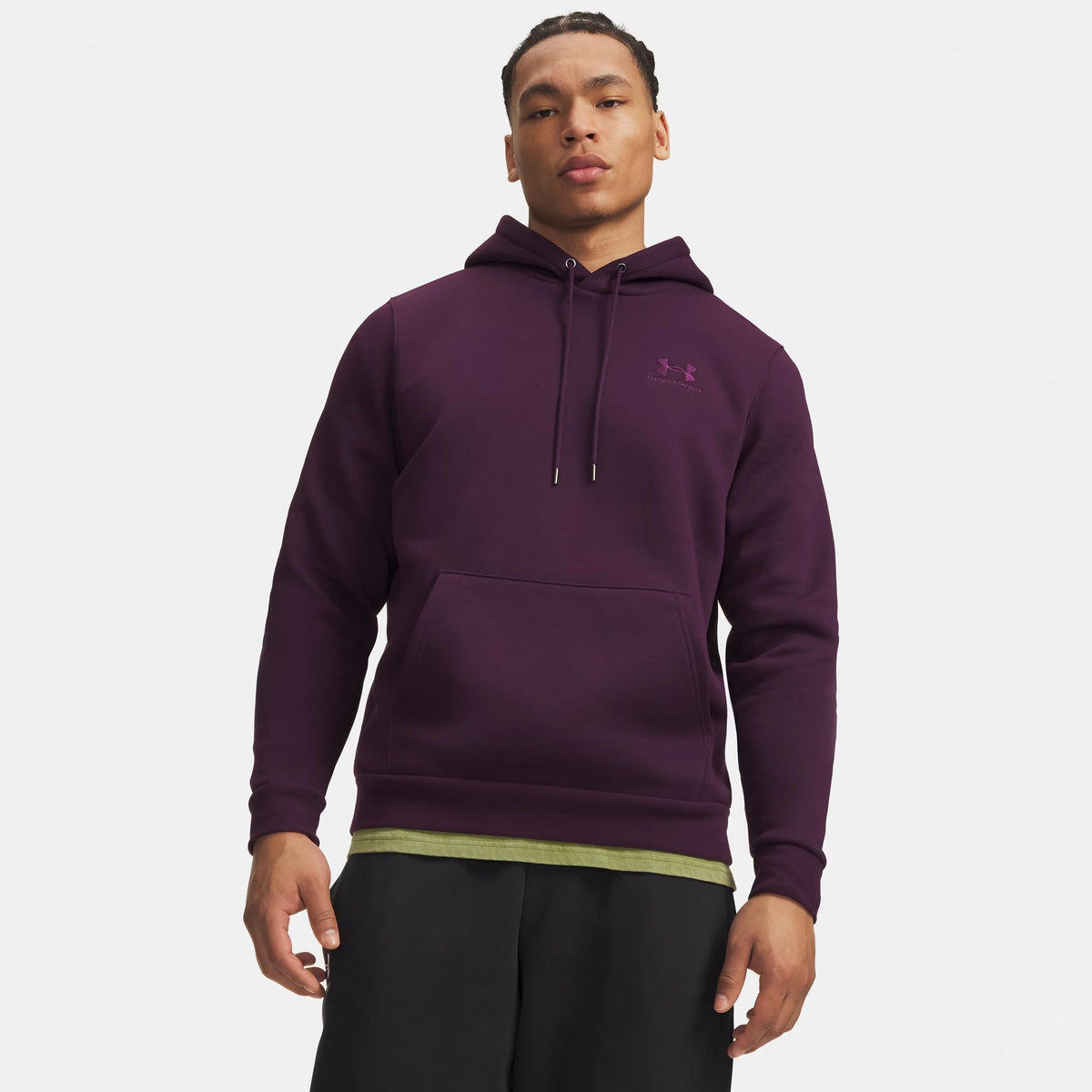 Under Armour Essential Hættetrøje Herrer - lilla, violett