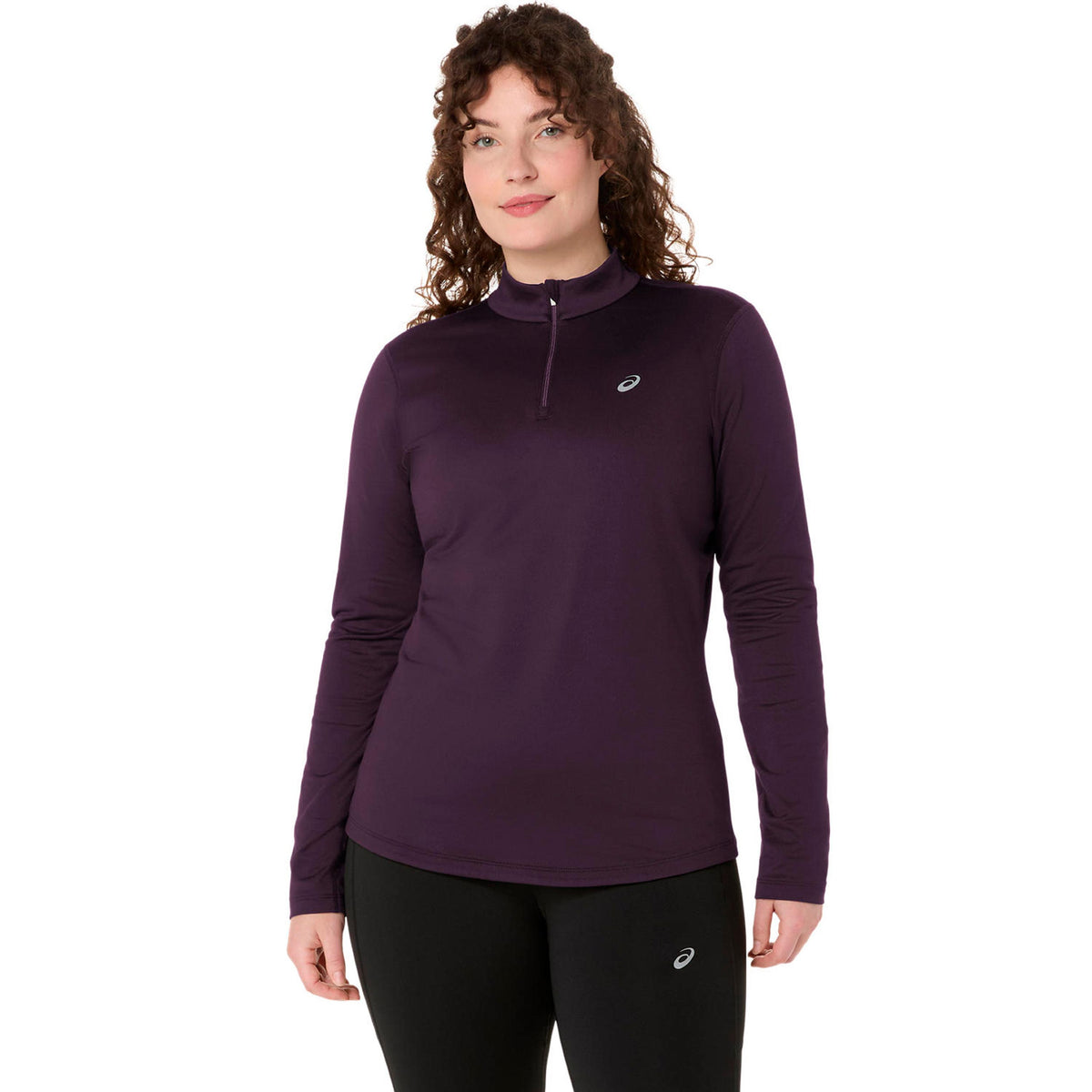 ASICS Core 1/2 Zip Winter  Løbetrøje Damer - vinrød