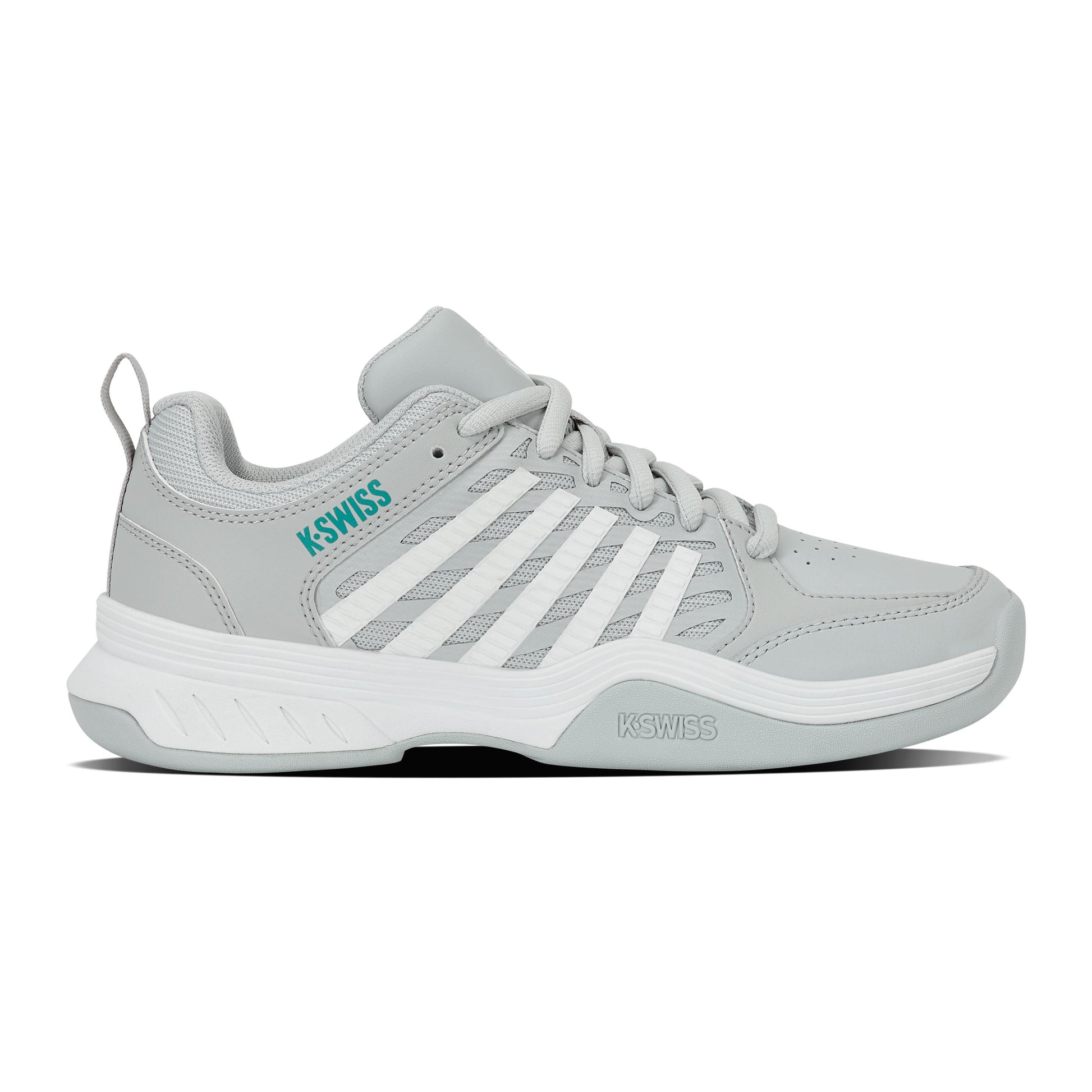 K-Swiss Court Express 2 Tæppesko Damer - lysegrå, hvid