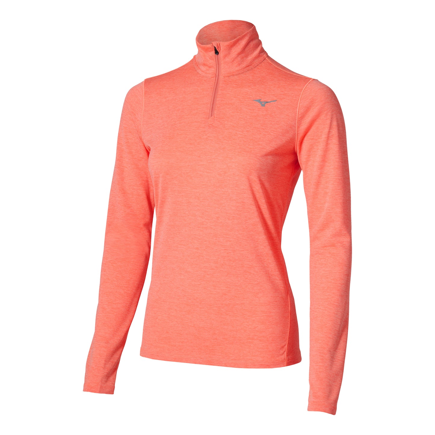 Mizuno Core Impulse Half Zip  Løbetrøje Damer - koral