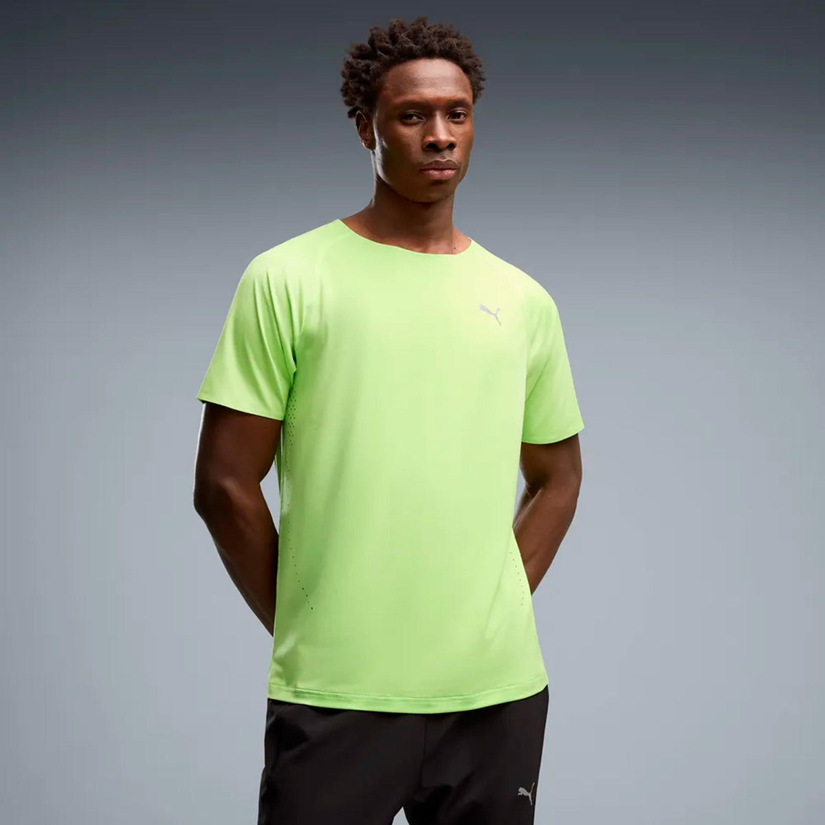 Puma Everyday Cloudspun  Løbetrøje Herrer - lime