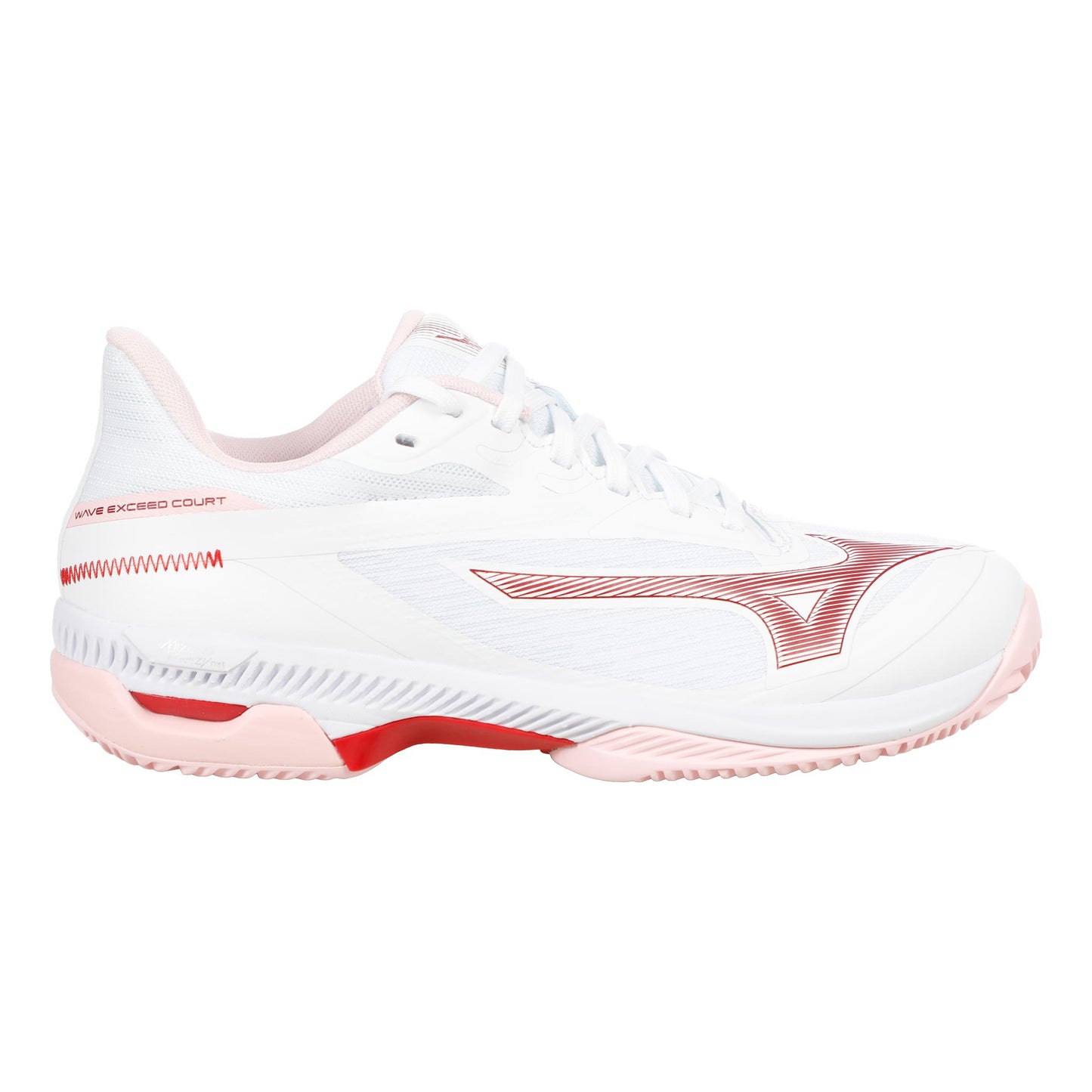 Mizuno Wave Exceed Court Grusbanesko Damer - hvid, bær