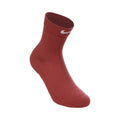 Fast Midweight Crew  Løbesokker Unisex - mauve, hvid