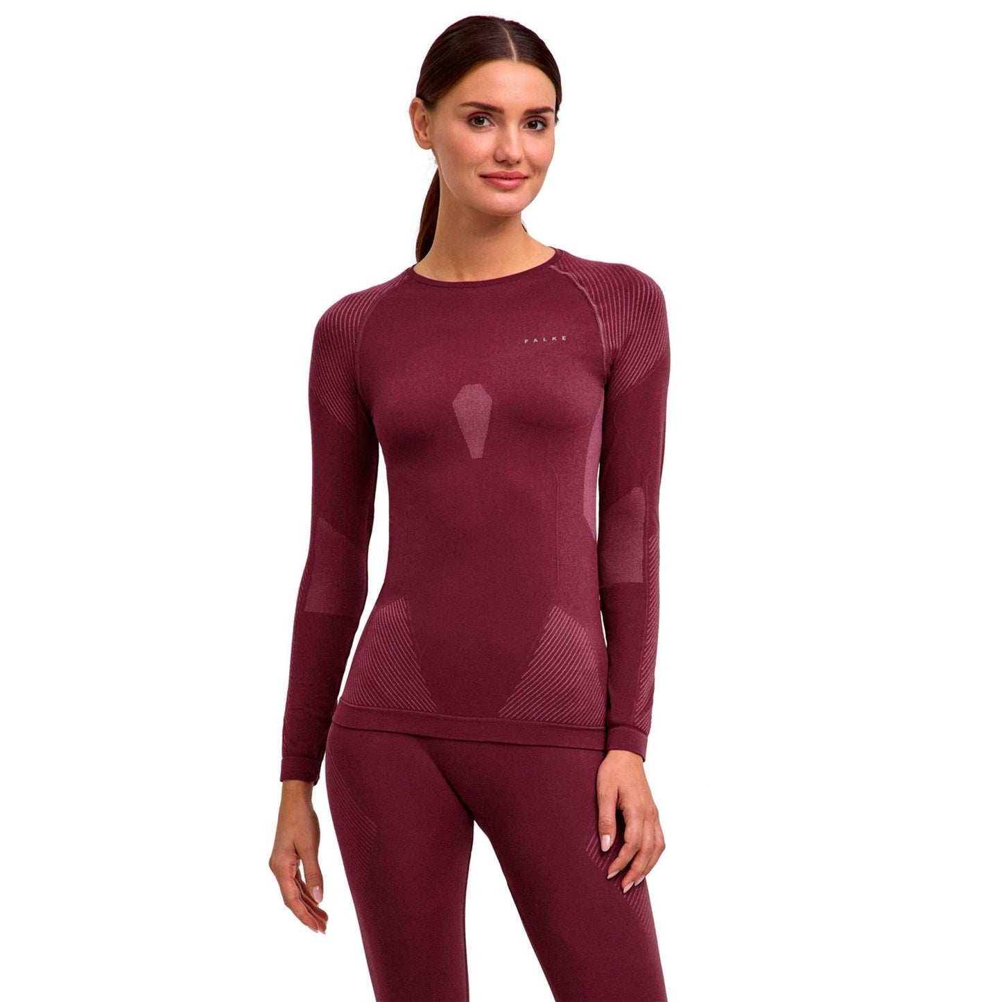 Falke Warm  Vest Damer - mauve