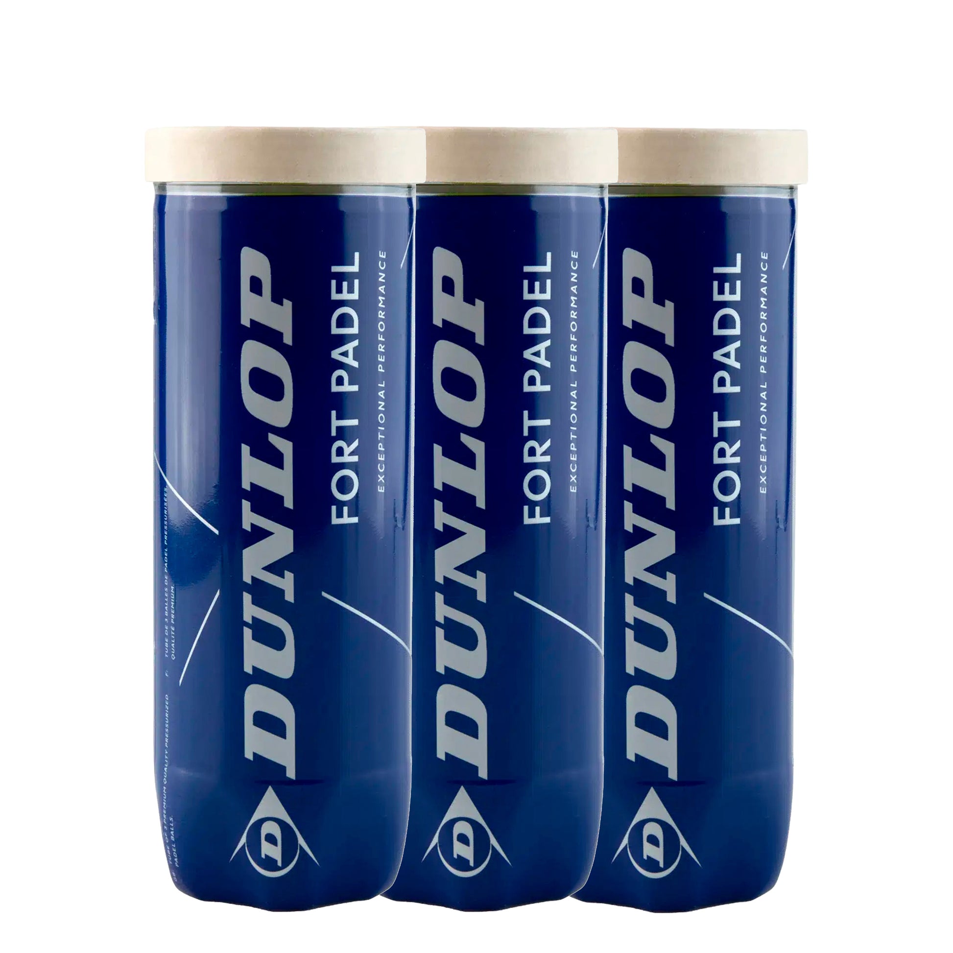 Dunlop 3x dåse med 3 Fort Padel