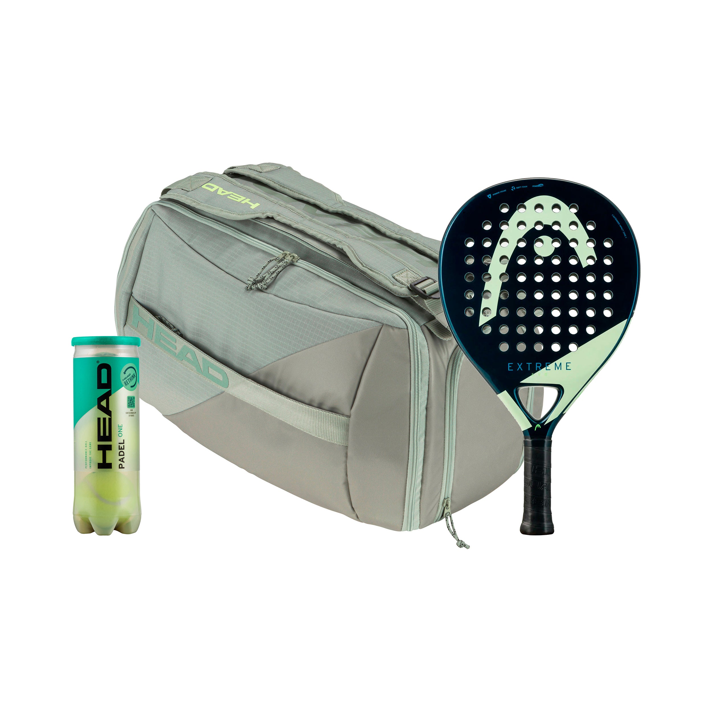 HEAD Evo Extreme 2025 Plus ketsjertaske, Plus bolddåse