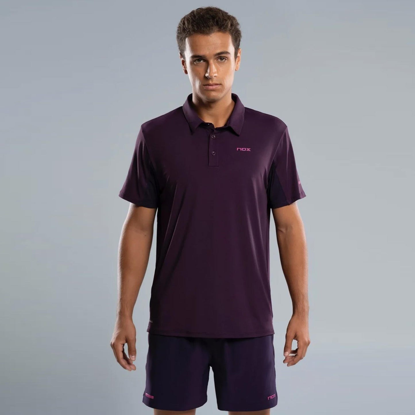 NOX Pro Polo Herrer-lilla