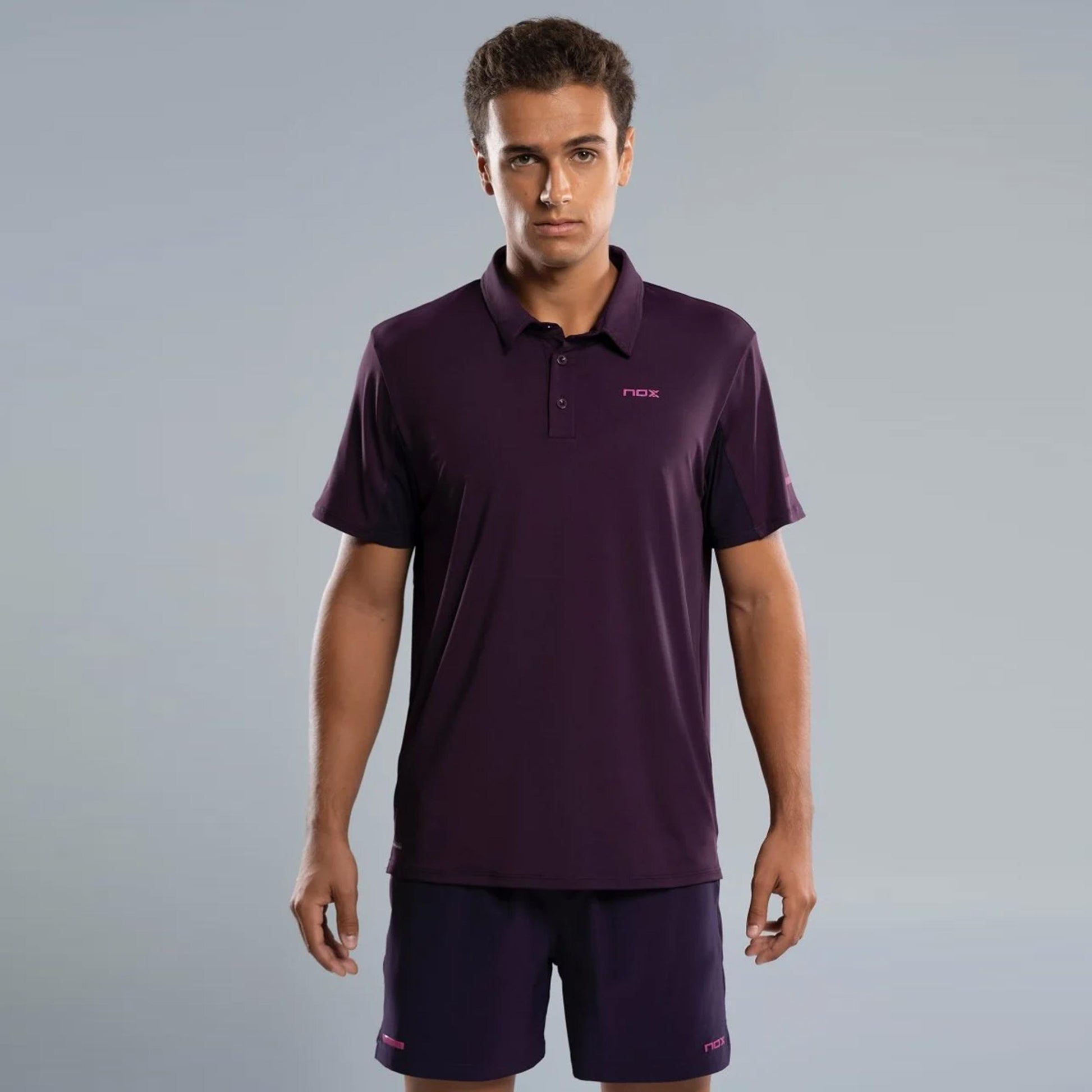 NOX Pro Polo Herrer-lilla