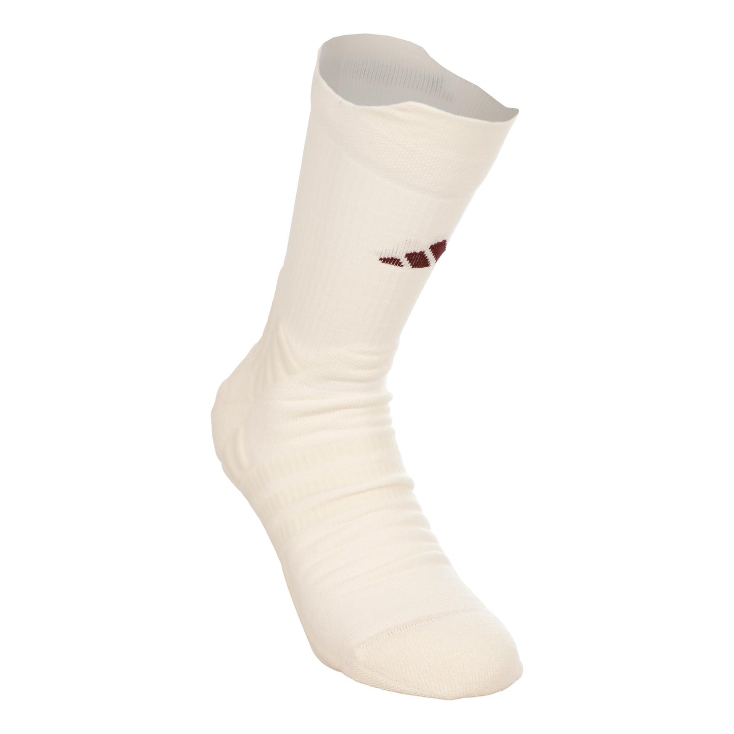 adidas Crew Tennissokker Unisex - creme, vinrød