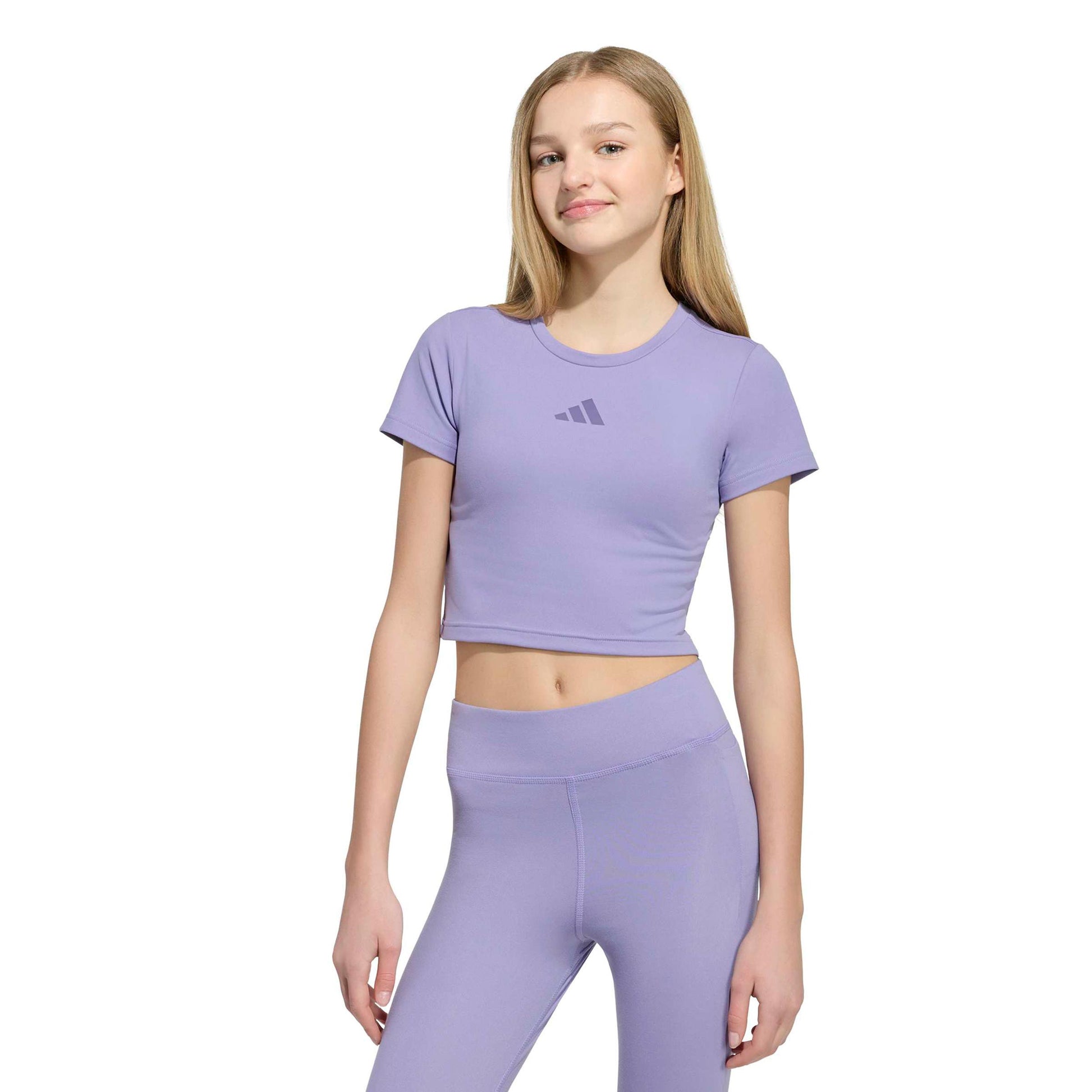adidas Soft T-shirt Børn - syren