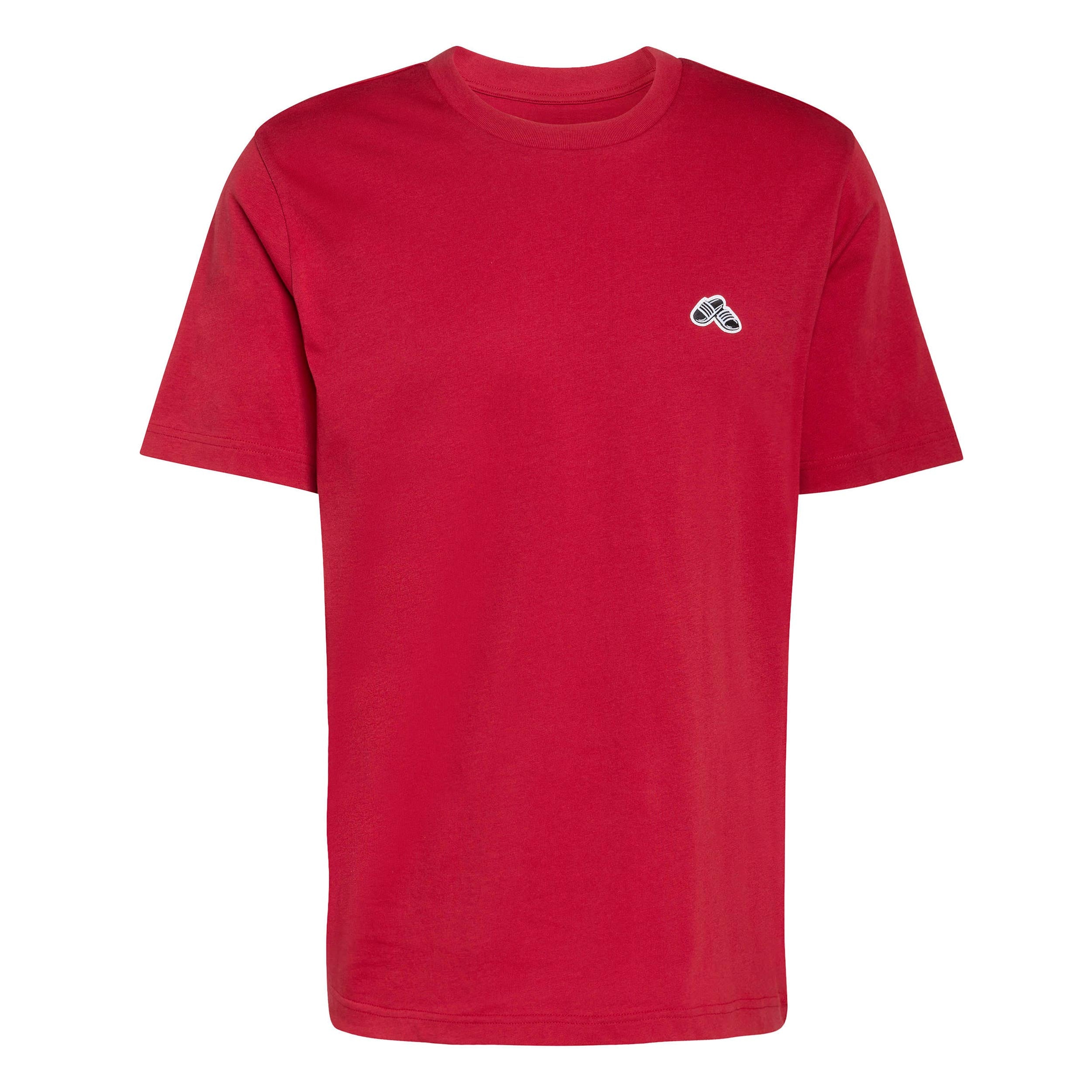 adidas Summer Slide Graphic T-shirt Herrer - mørkerød