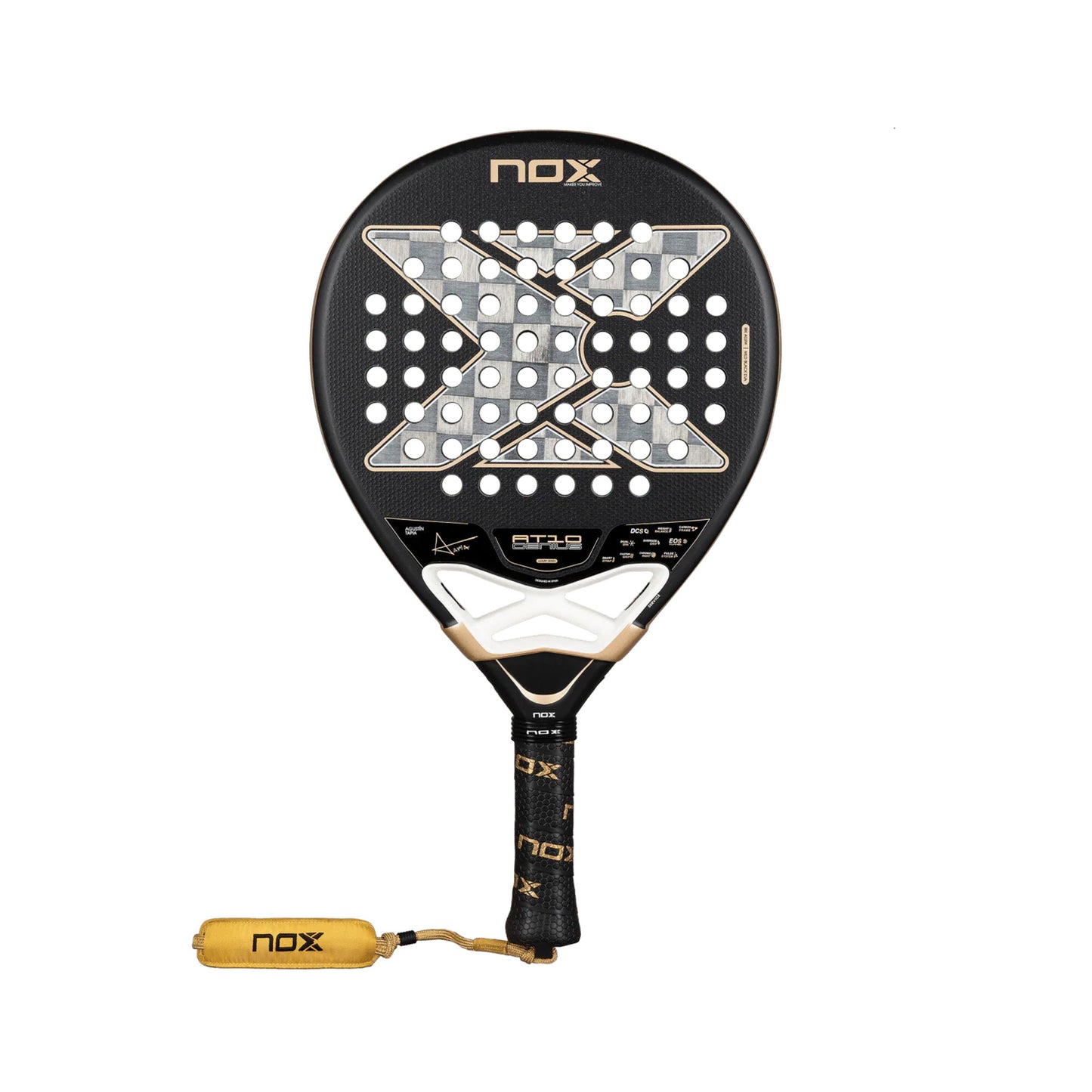 NOX AT10 Genius 18K Padelketcher Test ketchere
