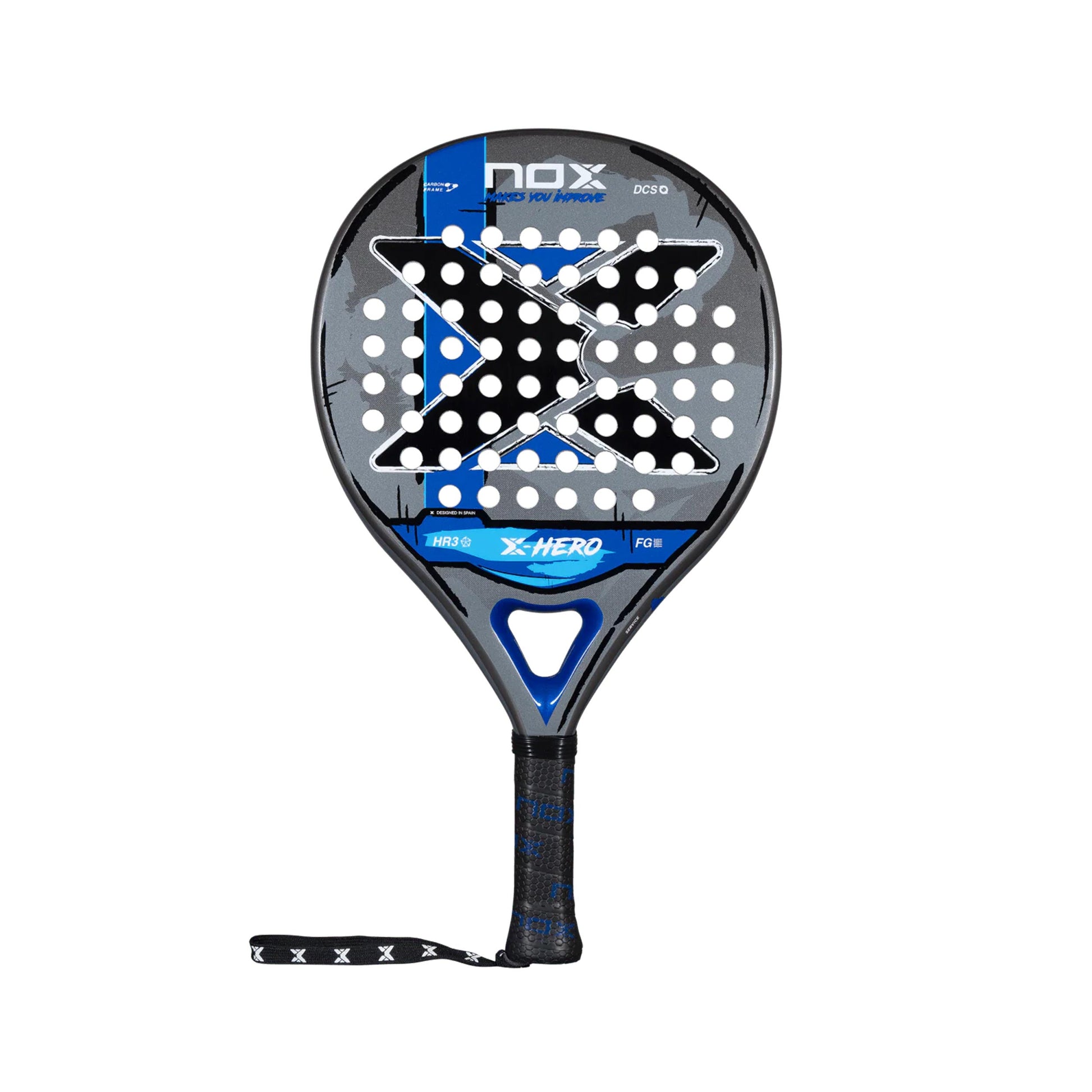NOX X-HERO BLUE Padelketcher