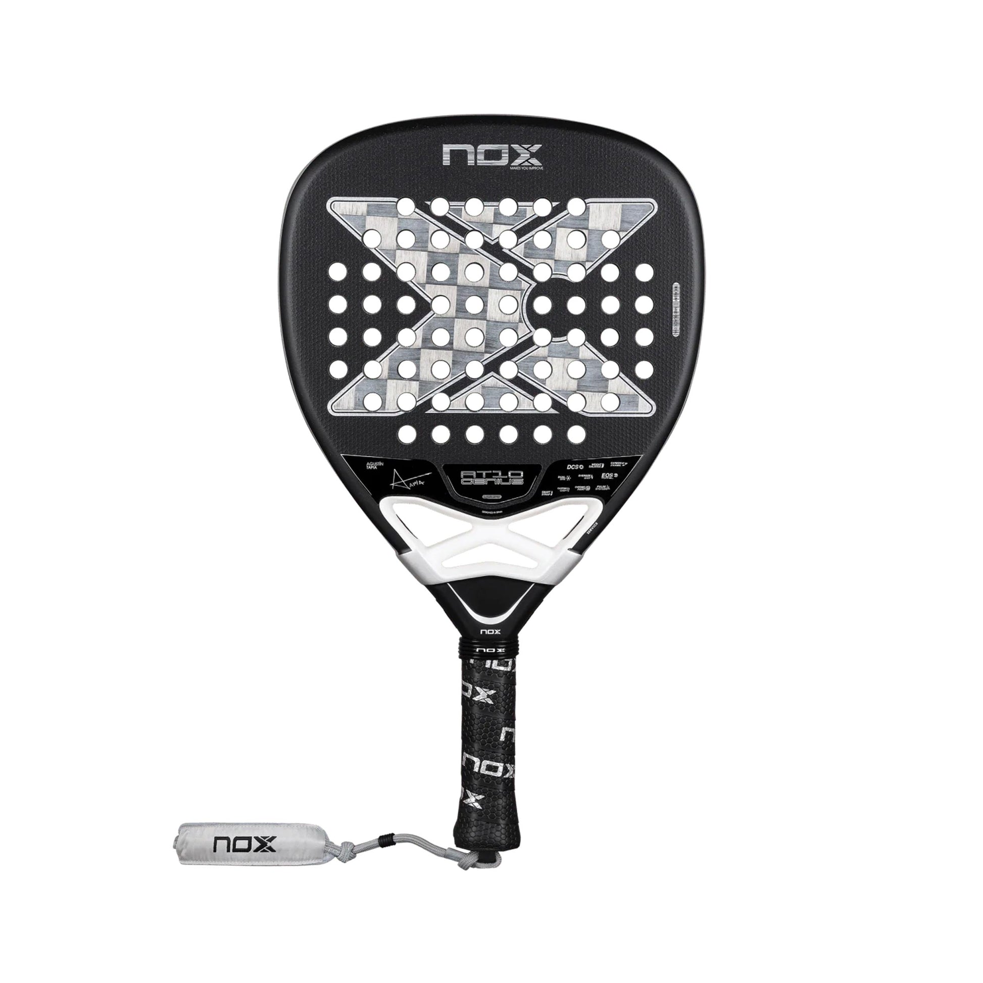 NOX AT10 Genius Attack 18K Padelketcher Test ketchere