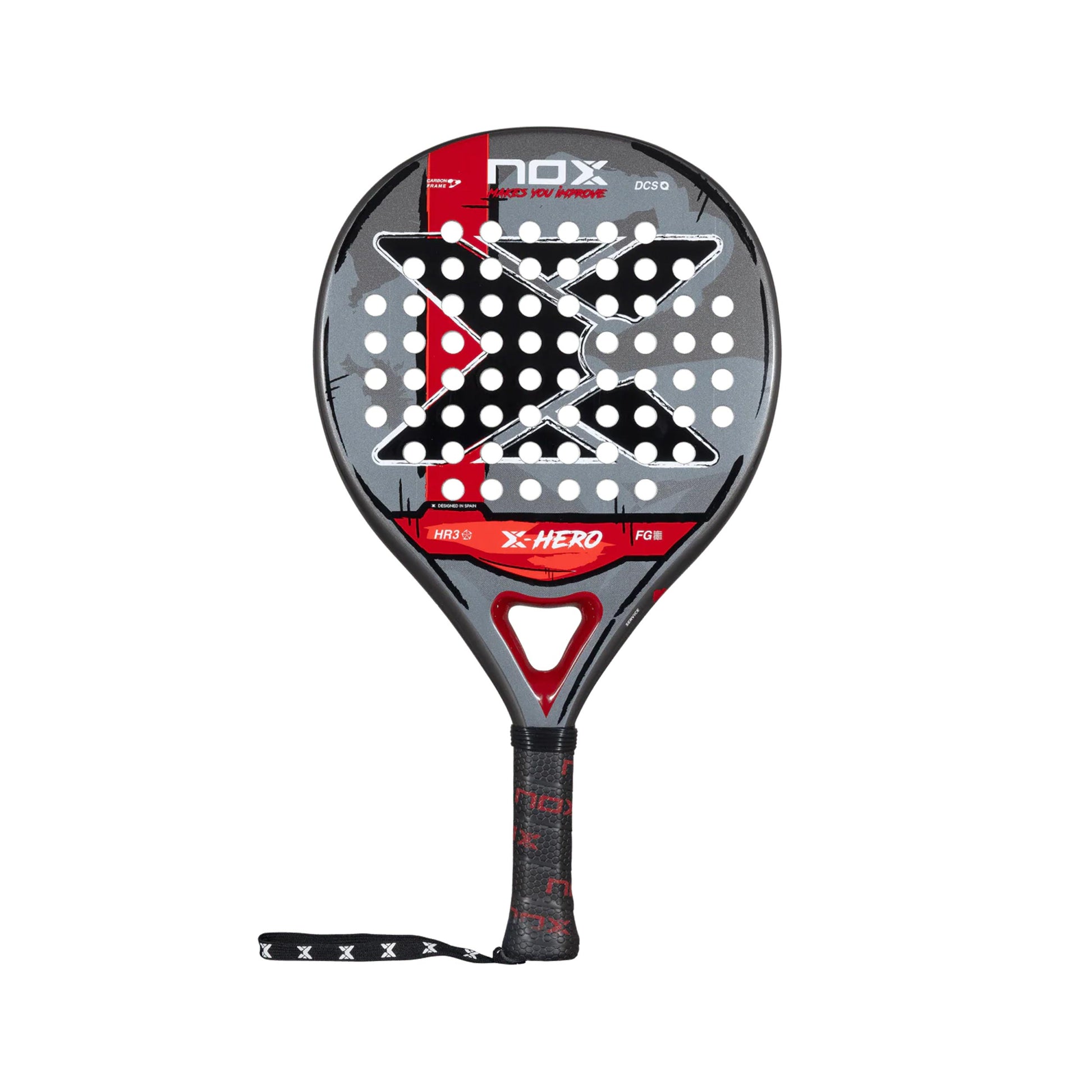 NOX X-HERO RED Padelketcher