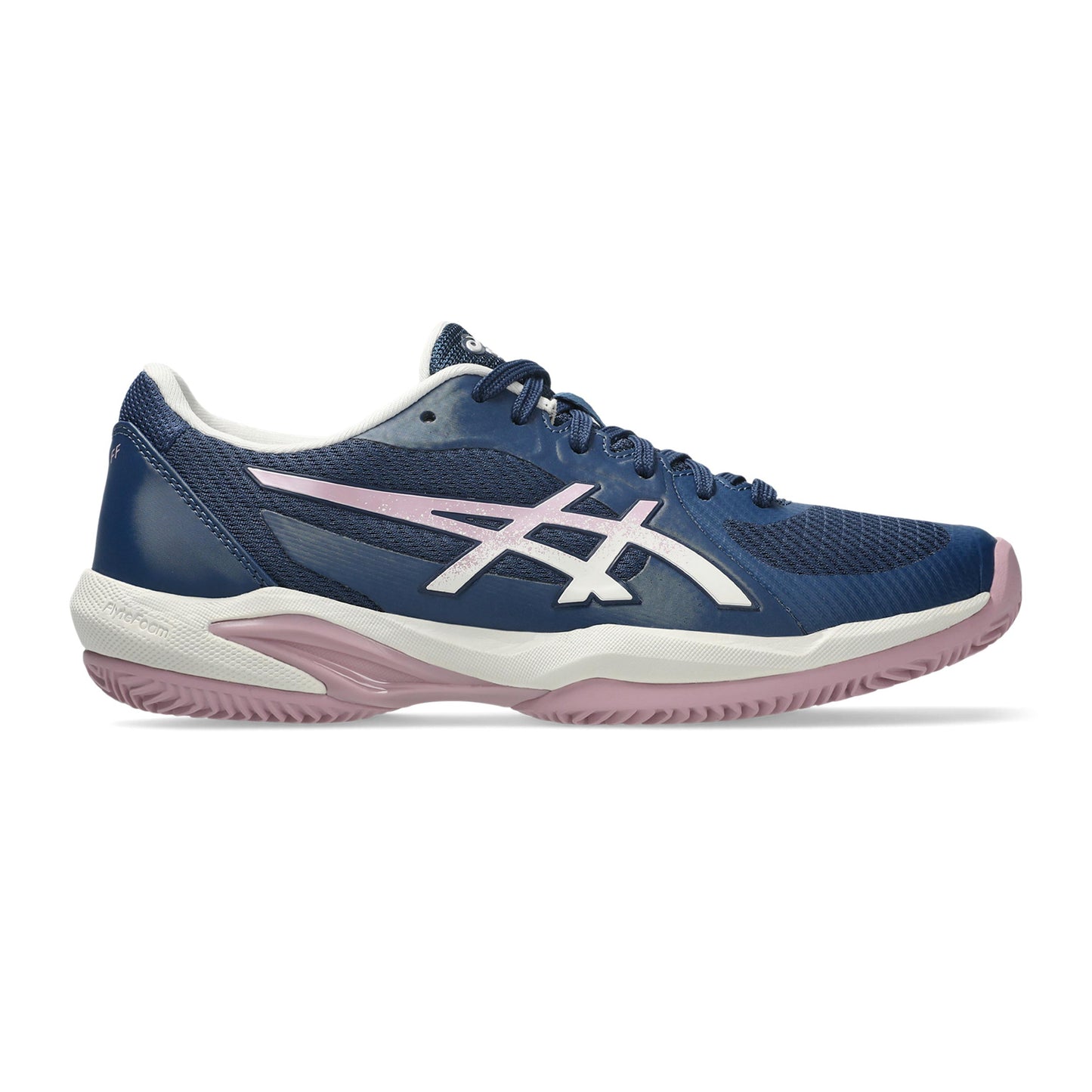 ASICS Solution Swift FF 2 Grusbanesko Damer - mørkeblå, syren